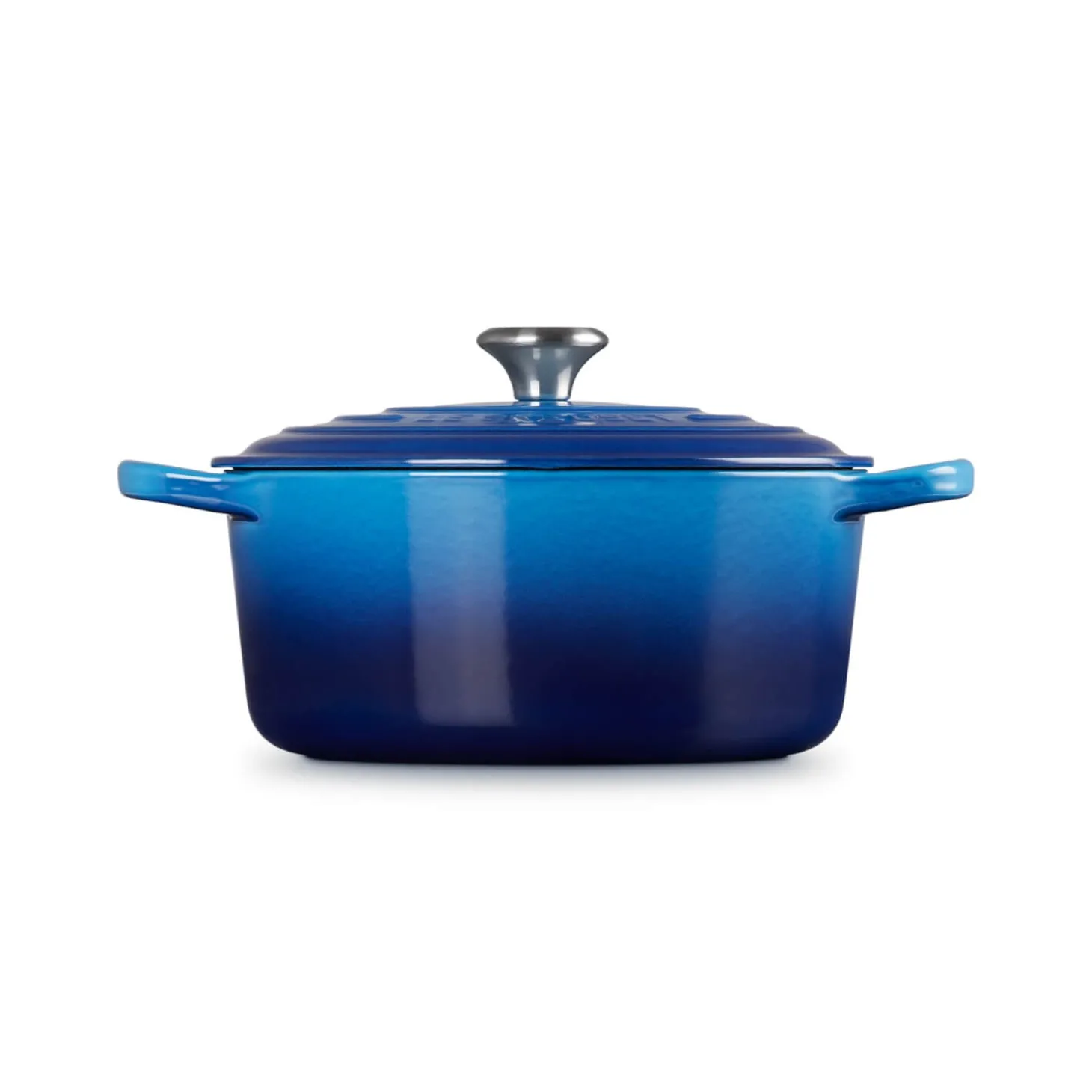 Le Creuset Signature Cast Iron 22cm Round Casserole - Azure