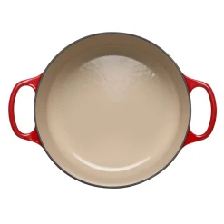 Le Creuset Signature Cast Iron 24cm Round Casserole - Cerise