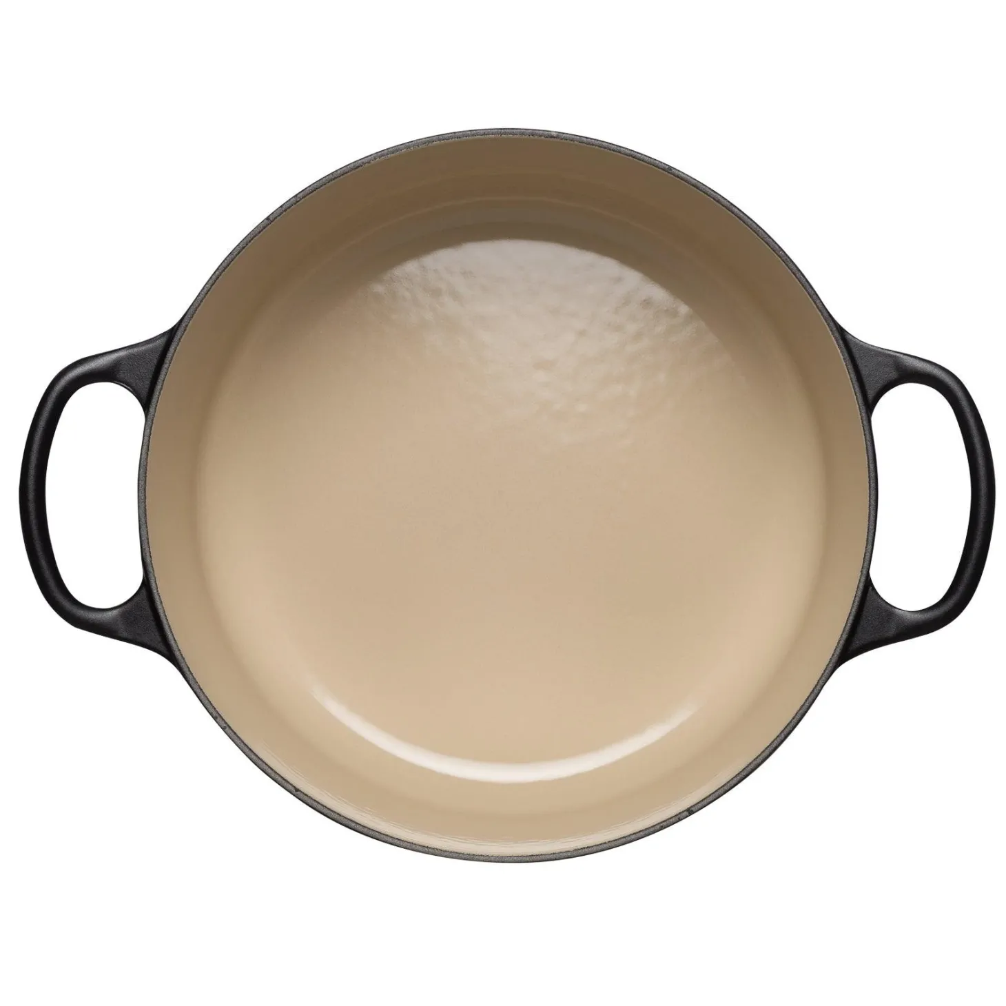 Le Creuset Signature Cast Iron 28cm Round Casserole - Satin Black