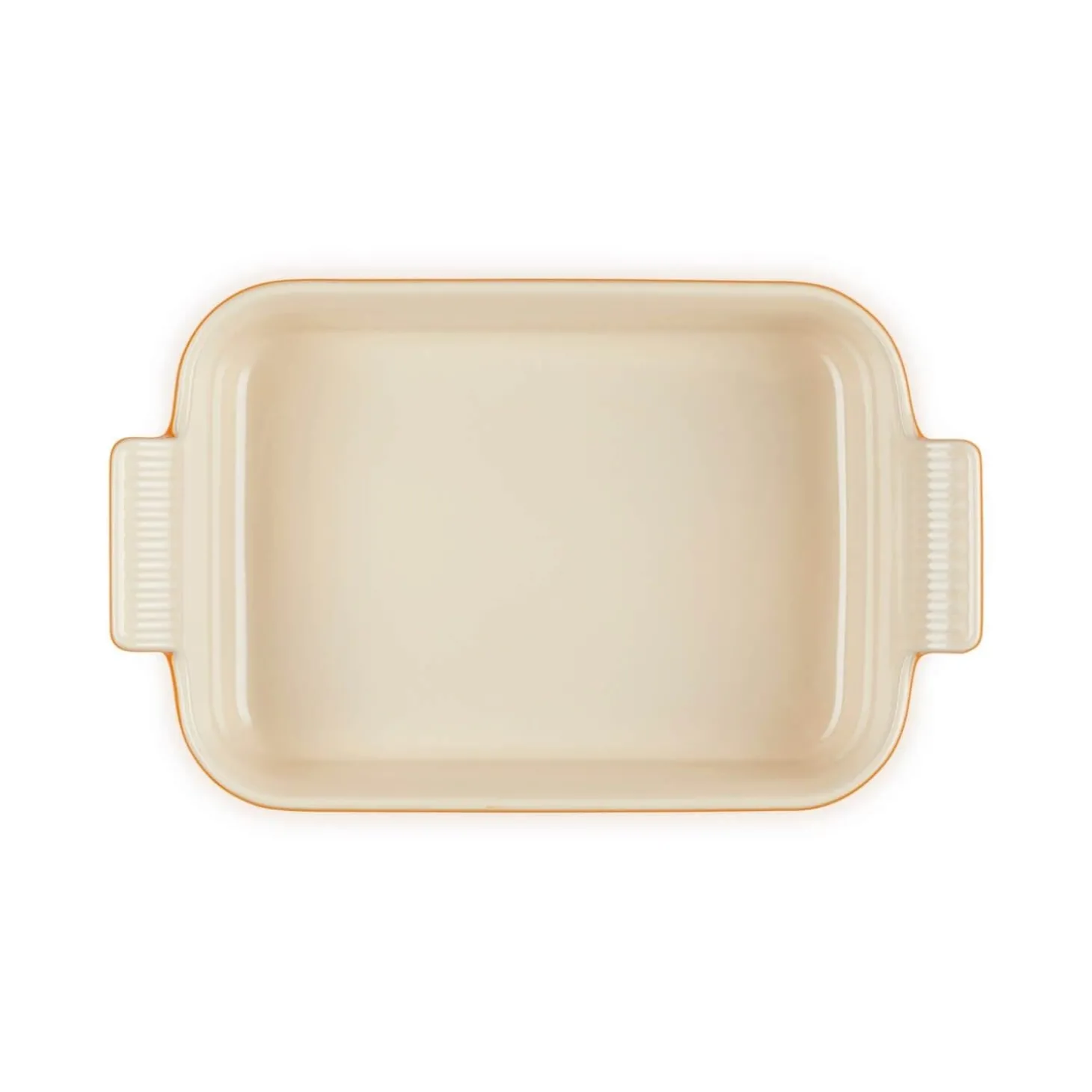 Le Creuset Signature Cast Iron 3 Piece Casserole & Heritage Stoneware Oven Dish Set - Volcanic