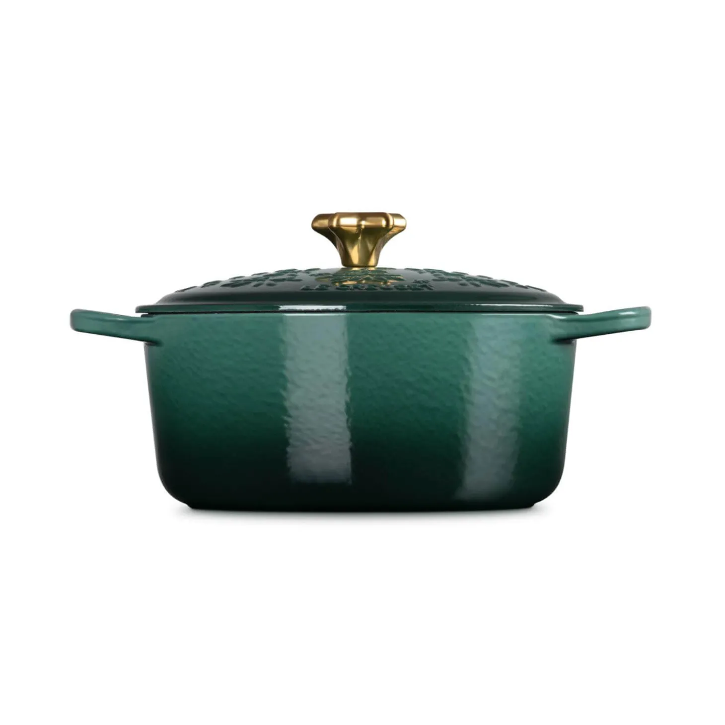 Le Creuset Signature Cast Iron 24cm Christmas Noel Casserole - Artichaut