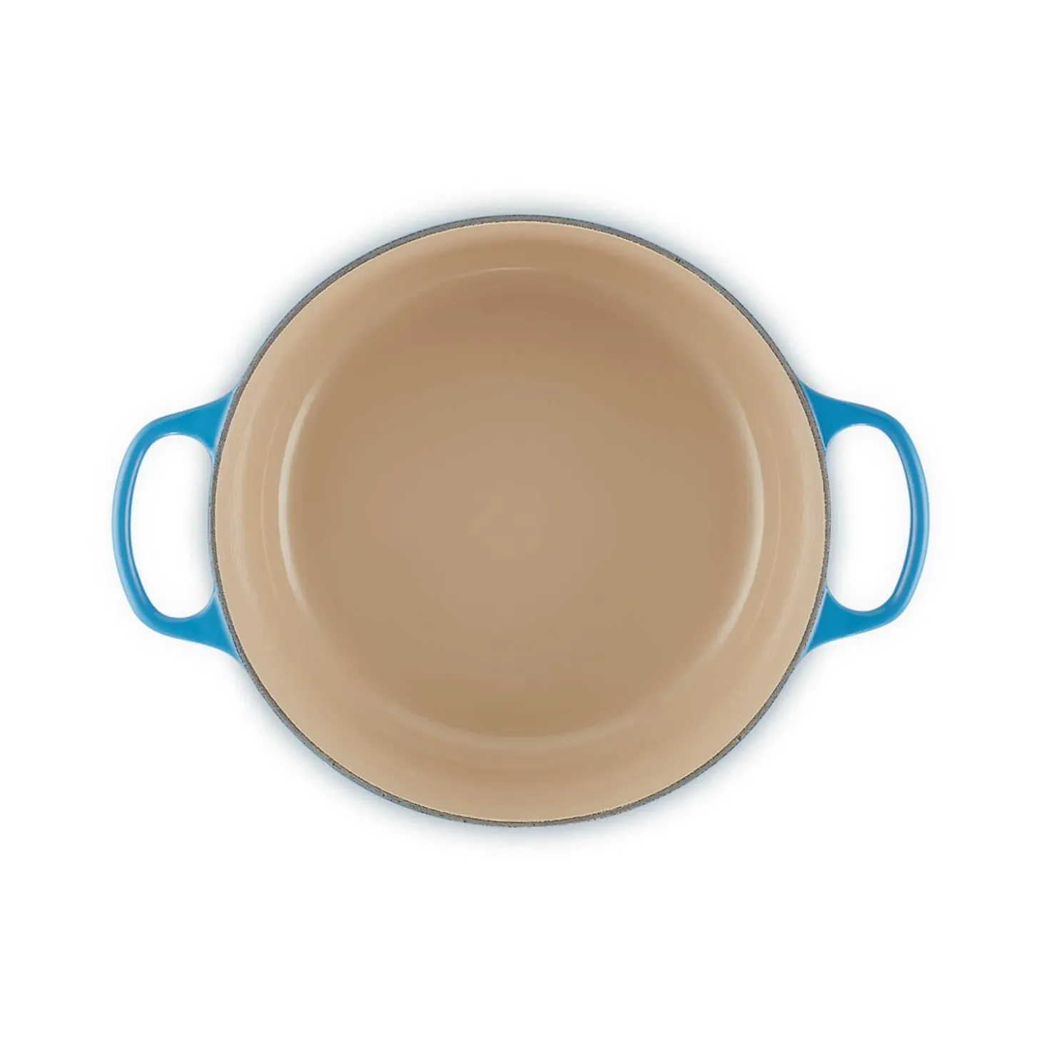 Le Creuset Signature Cast Iron 28cm Round Casserole - Azure
