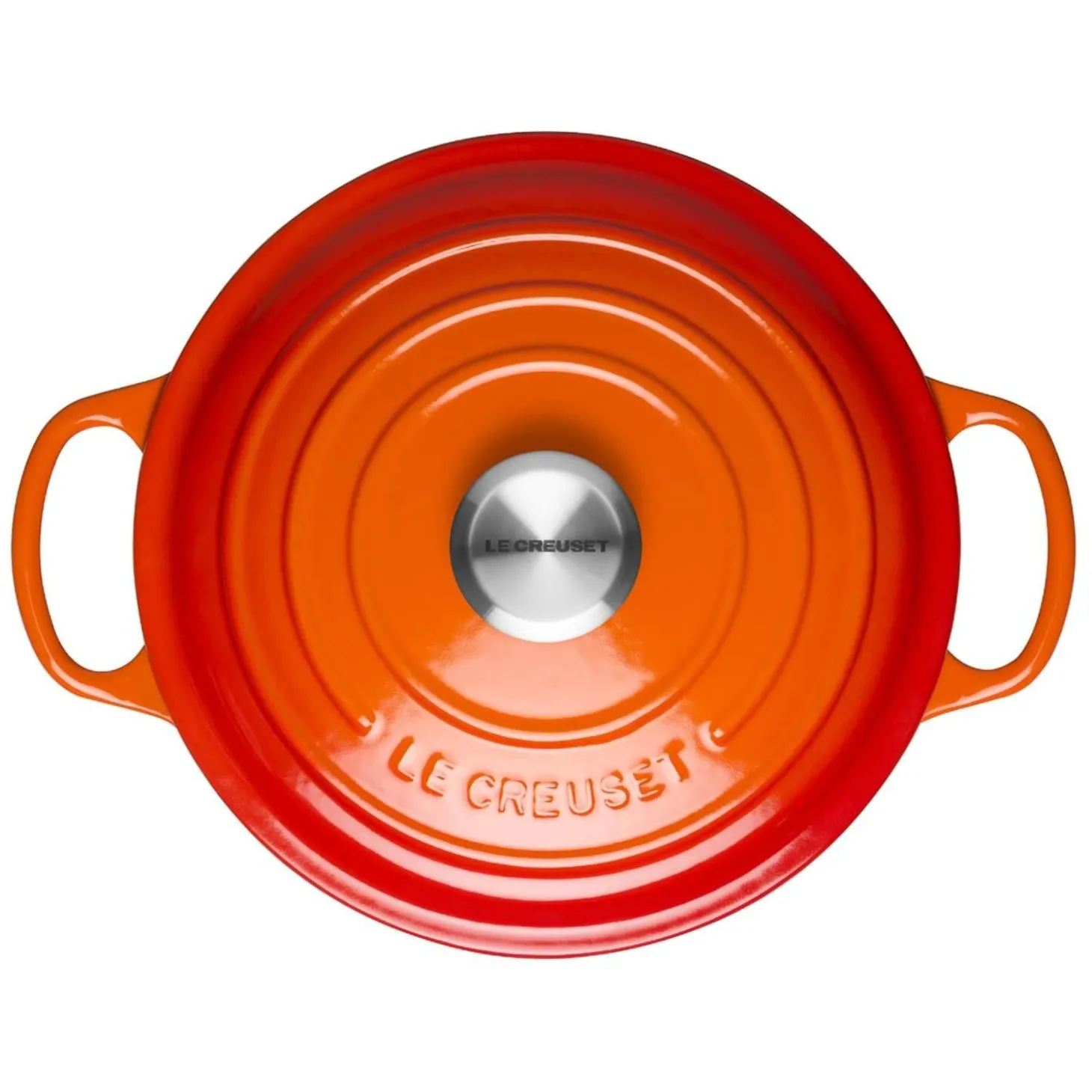Le Creuset Signature Cast Iron 28cm Round Casserole - Volcanic