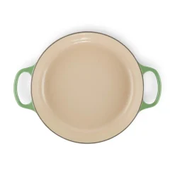 Le Creuset Signature Cast Iron 30cm Shallow Casserole - Bamboo Green
