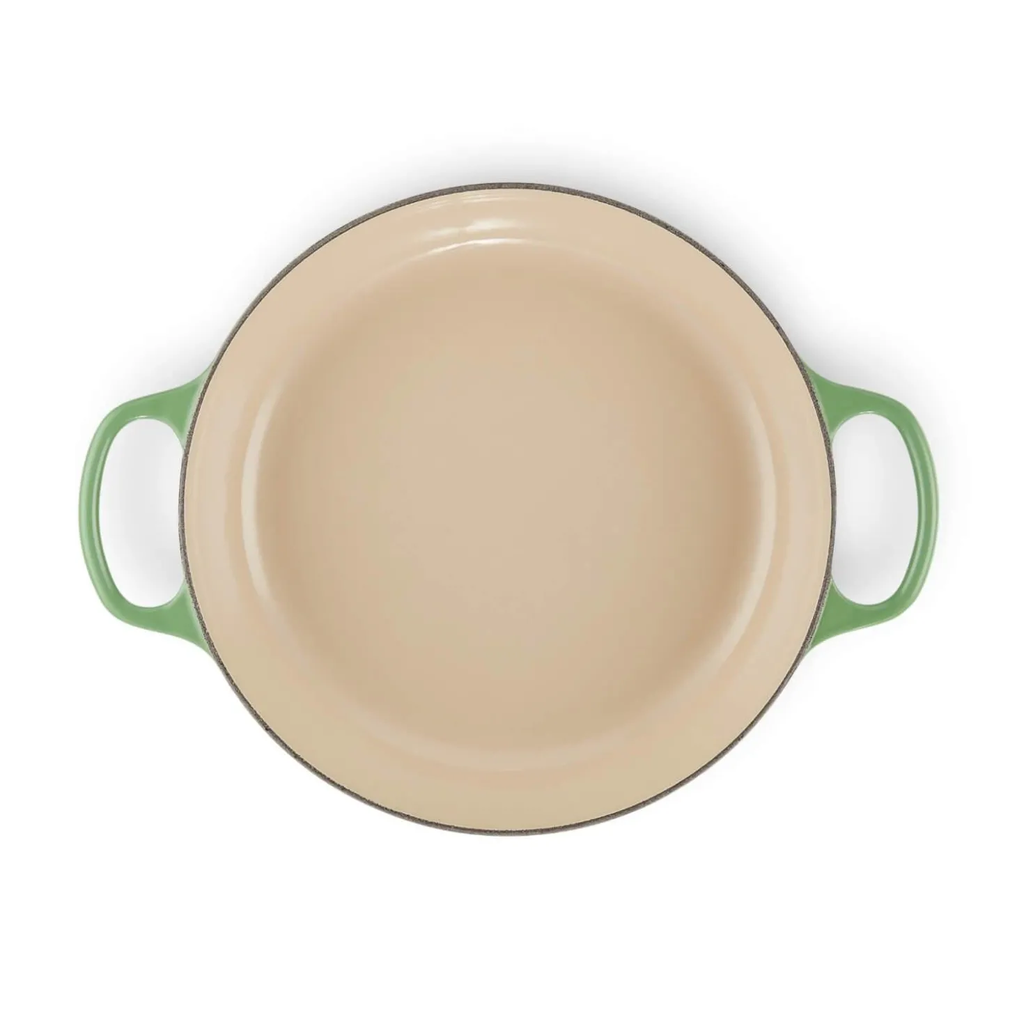 Le Creuset Signature Cast Iron 30cm Shallow Casserole - Bamboo Green