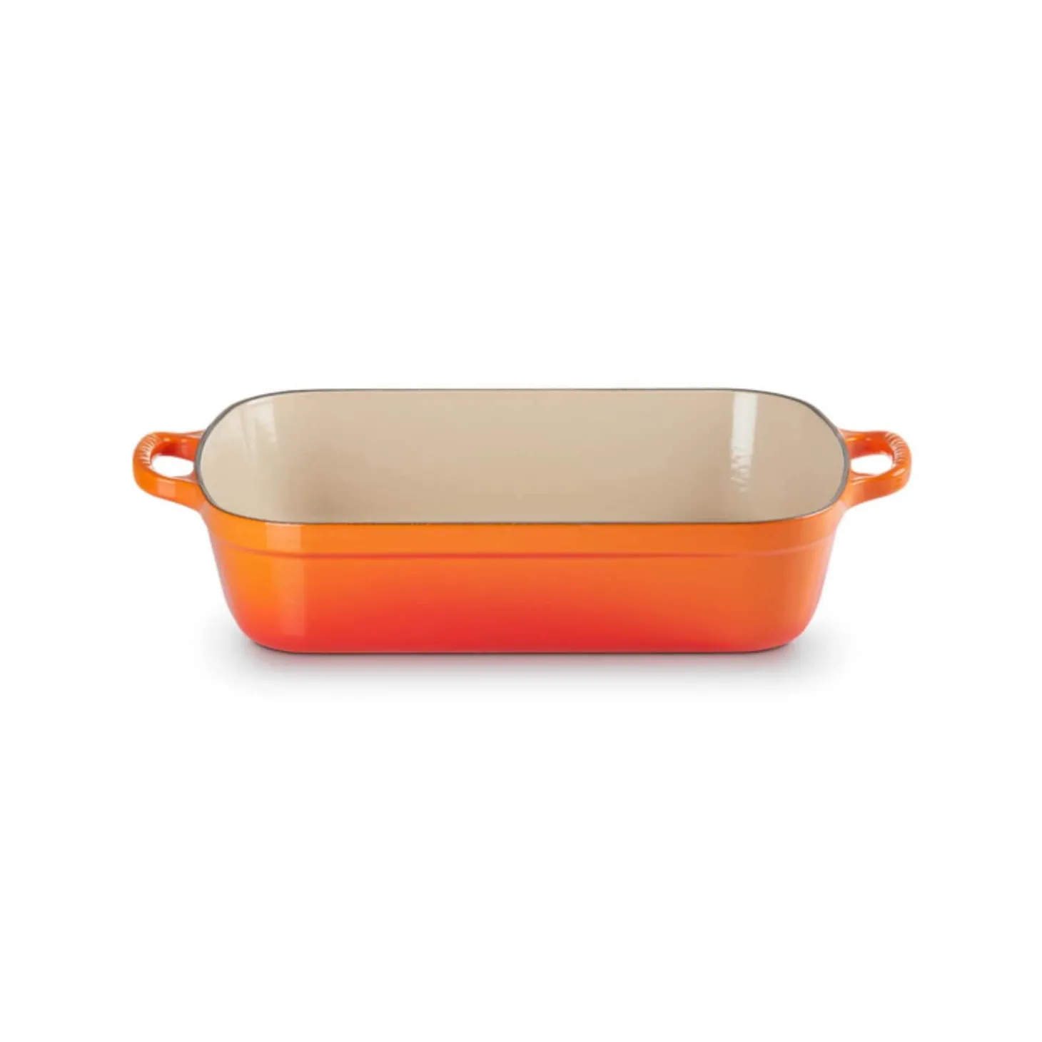 Le Creuset Signature 33cm Cast Iron Roaster - Volcanic