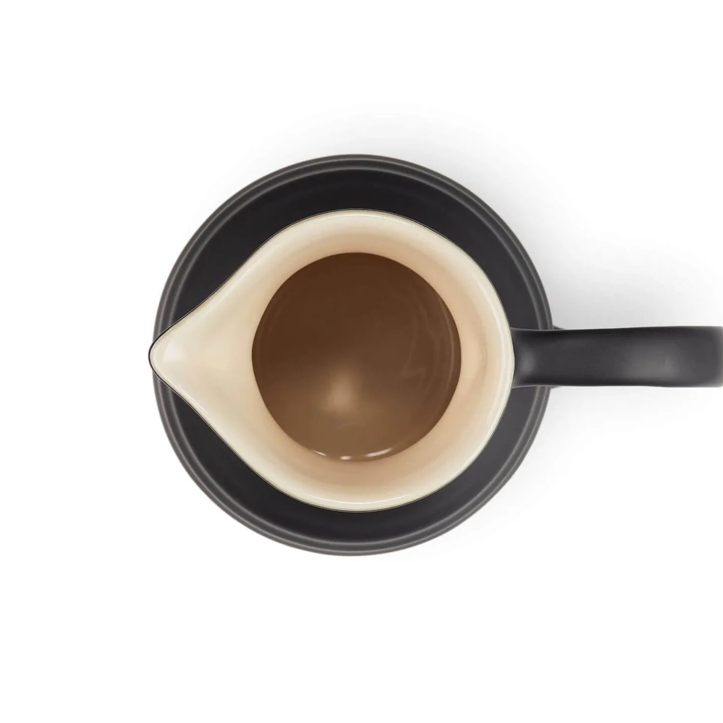 Le Creuset Stoneware Breakfast Jug - Satin Black
