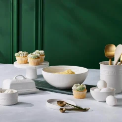 Le Creuset Stoneware Butter Dish - White