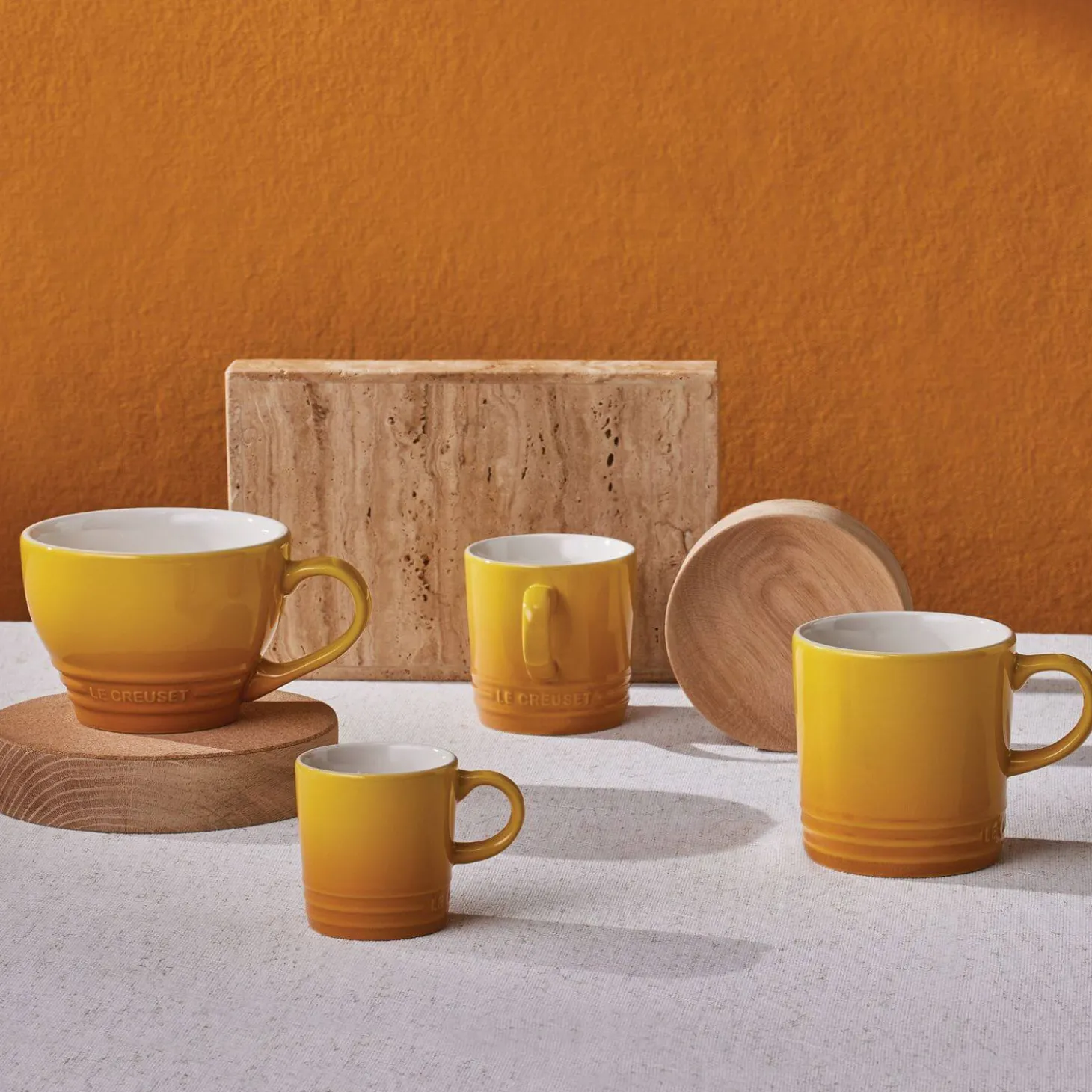 Le Creuset Stoneware Cappuccino Mug - Nectar
