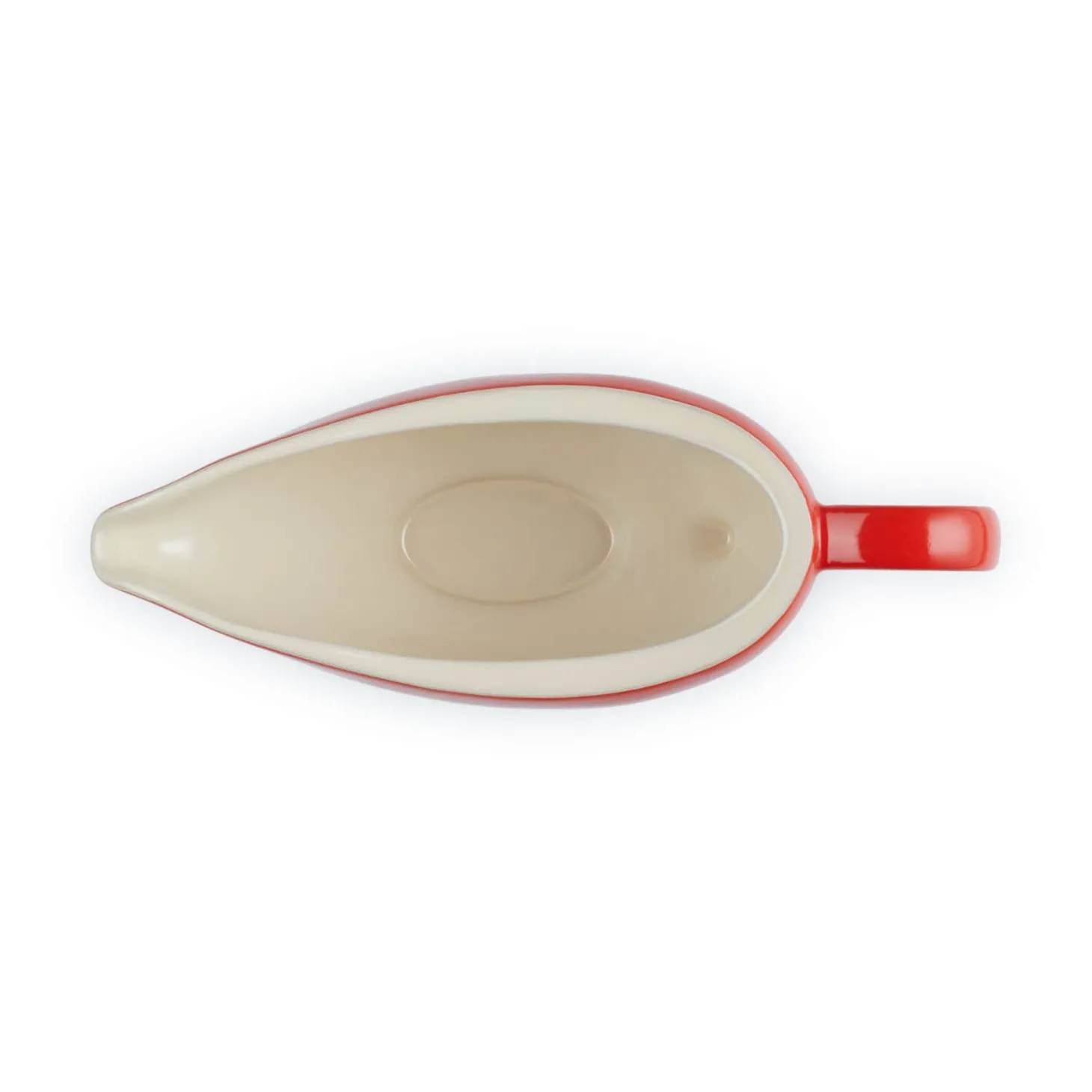 Le Creuset Stoneware Gravy Boat - Cerise