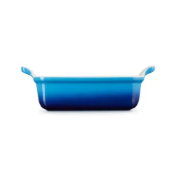 Le Creuset Stoneware Heritage 19cm Rectangular Deep Dish - Azure