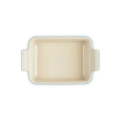 Le Creuset Stoneware Heritage 19cm Rectangular Deep Dish - Azure