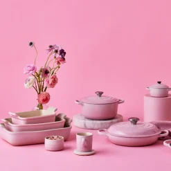 Le Creuset Stoneware Heritage 19cm Rectangular Deep  Dish - Shell Pink
