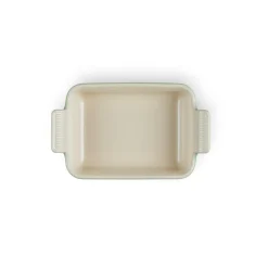 Le Creuset Stoneware Heritage 19cm Rectangular Deep Dish - Bamboo Green