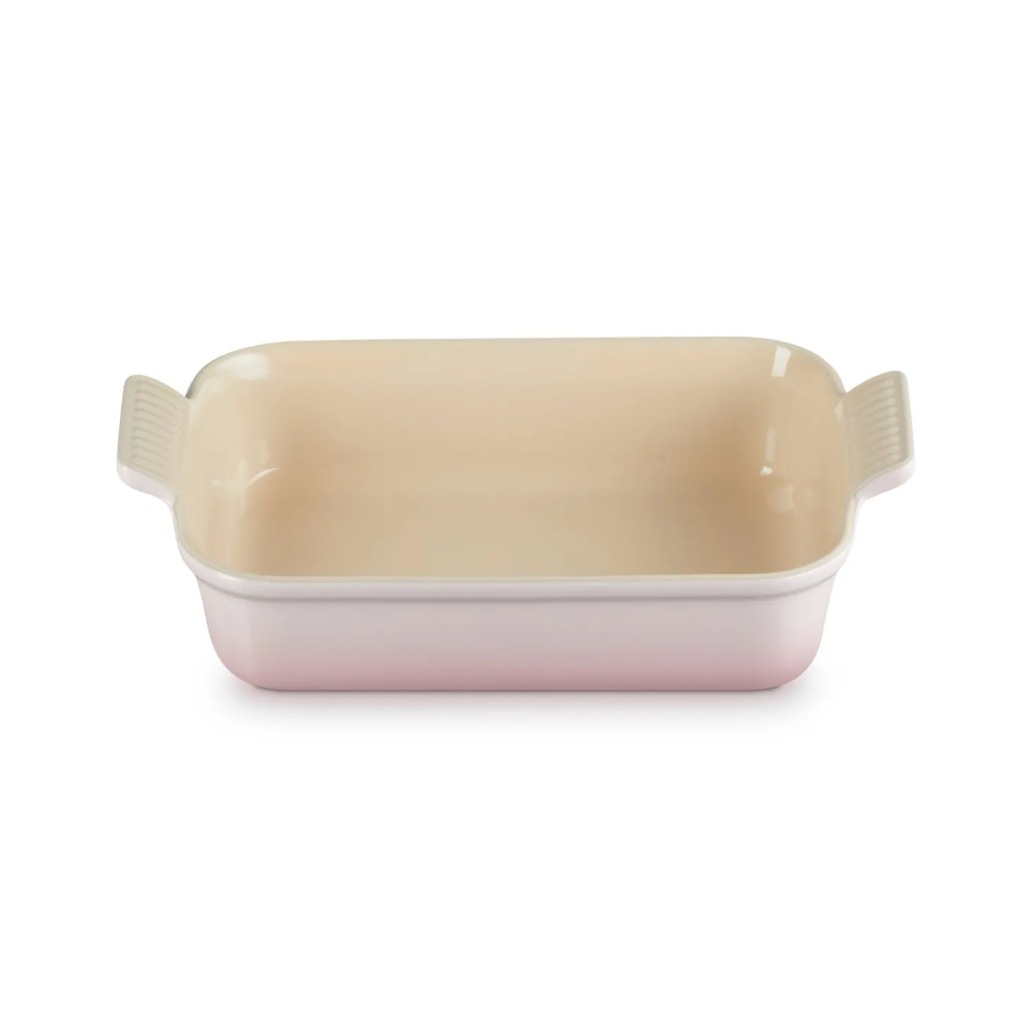 Le Creuset Stoneware Heritage 26cm Rectangular Deep Dish - Shell Pink