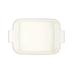 Le Creuset Stoneware Heritage 32cm Rectangular Deep Dish - Garnet