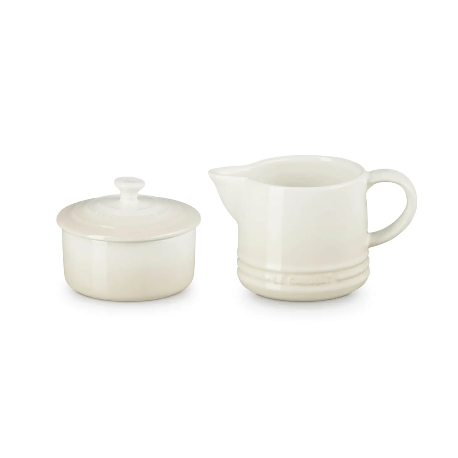 Le Creuset Stoneware Milk & Sugar Set - Meringue