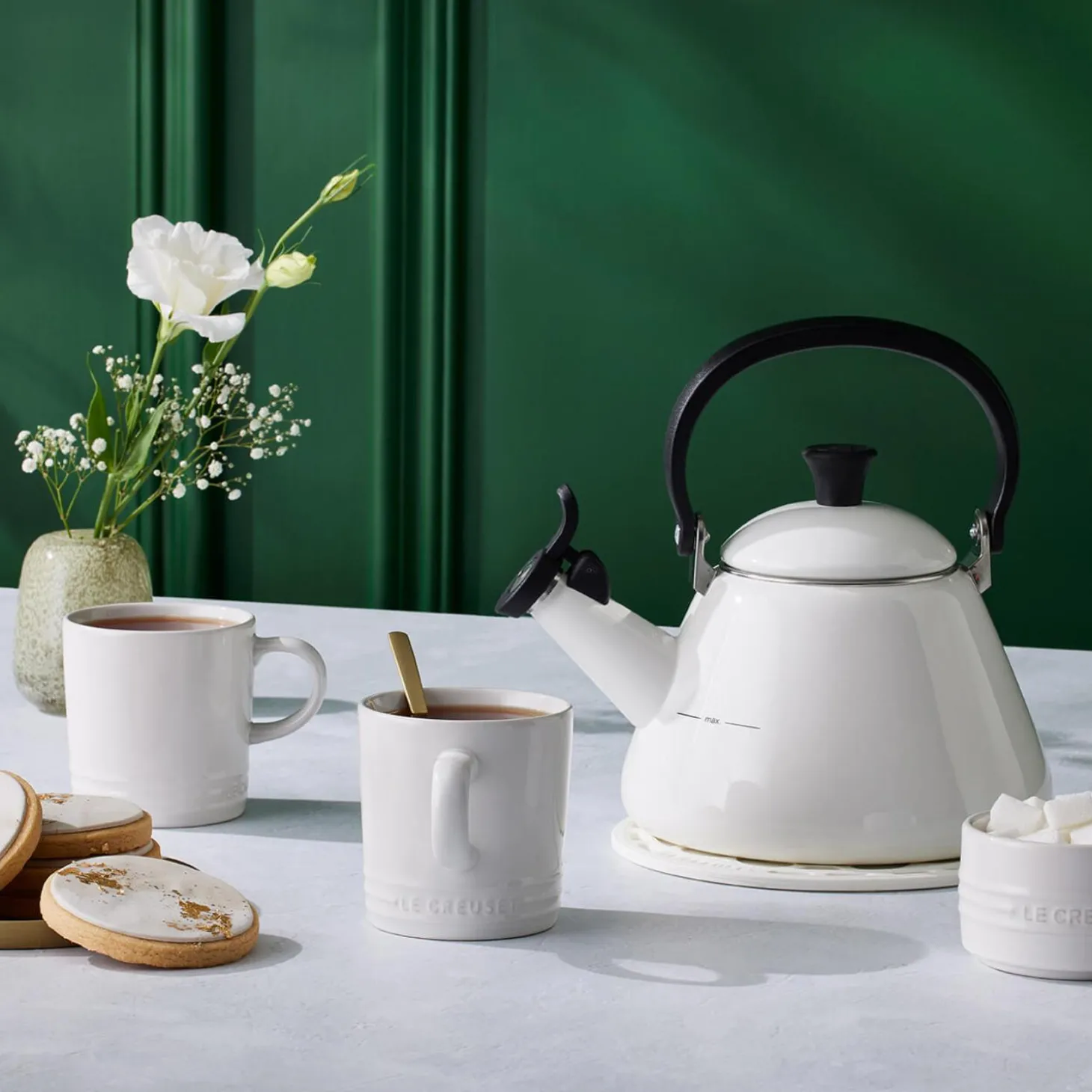 Le Creuset Stoneware 350ml Mug - White
