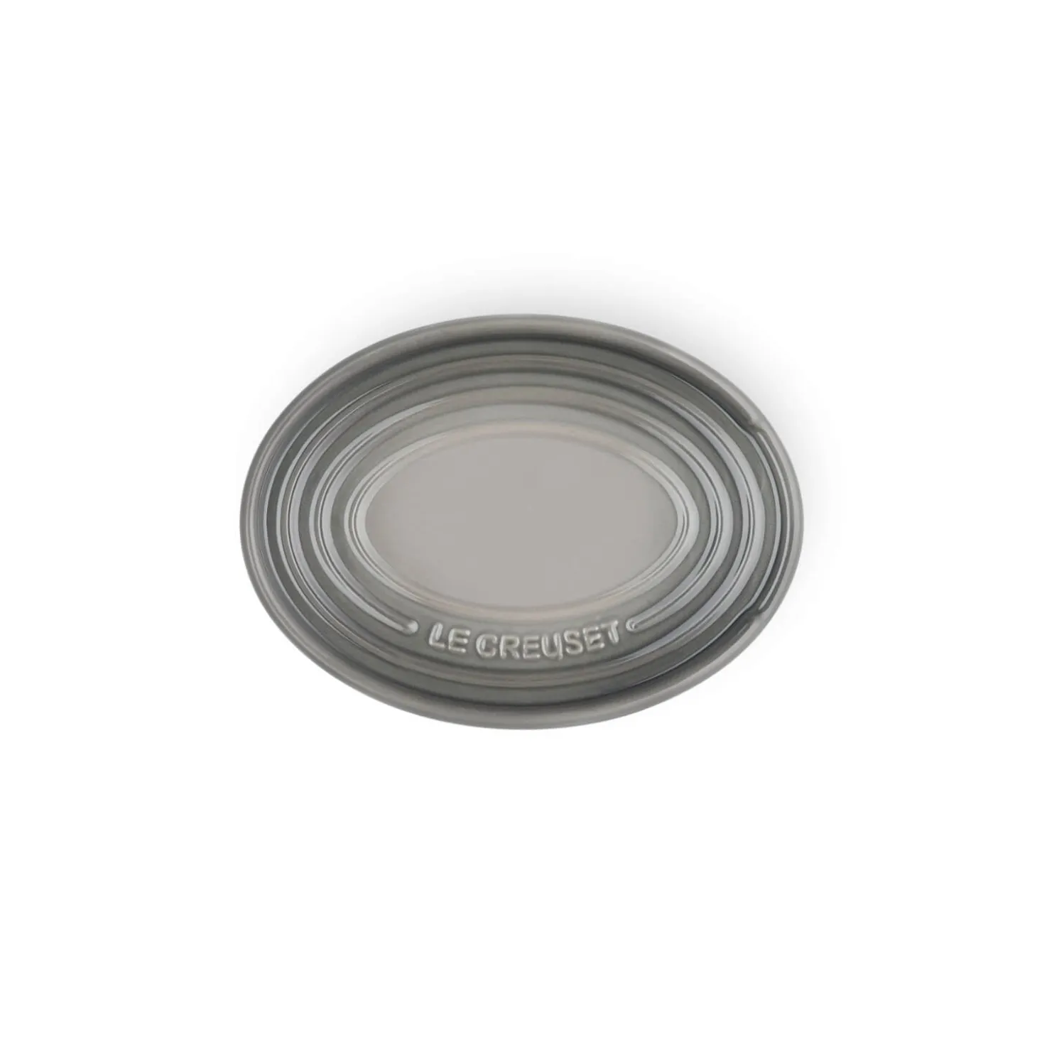 Le Creuset Stoneware Oval Spoon Rest - Flint
