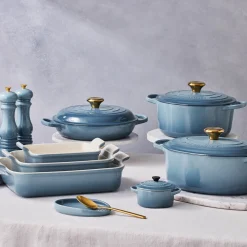 Le Creuset Stoneware Petite Round Casserole - Chambray