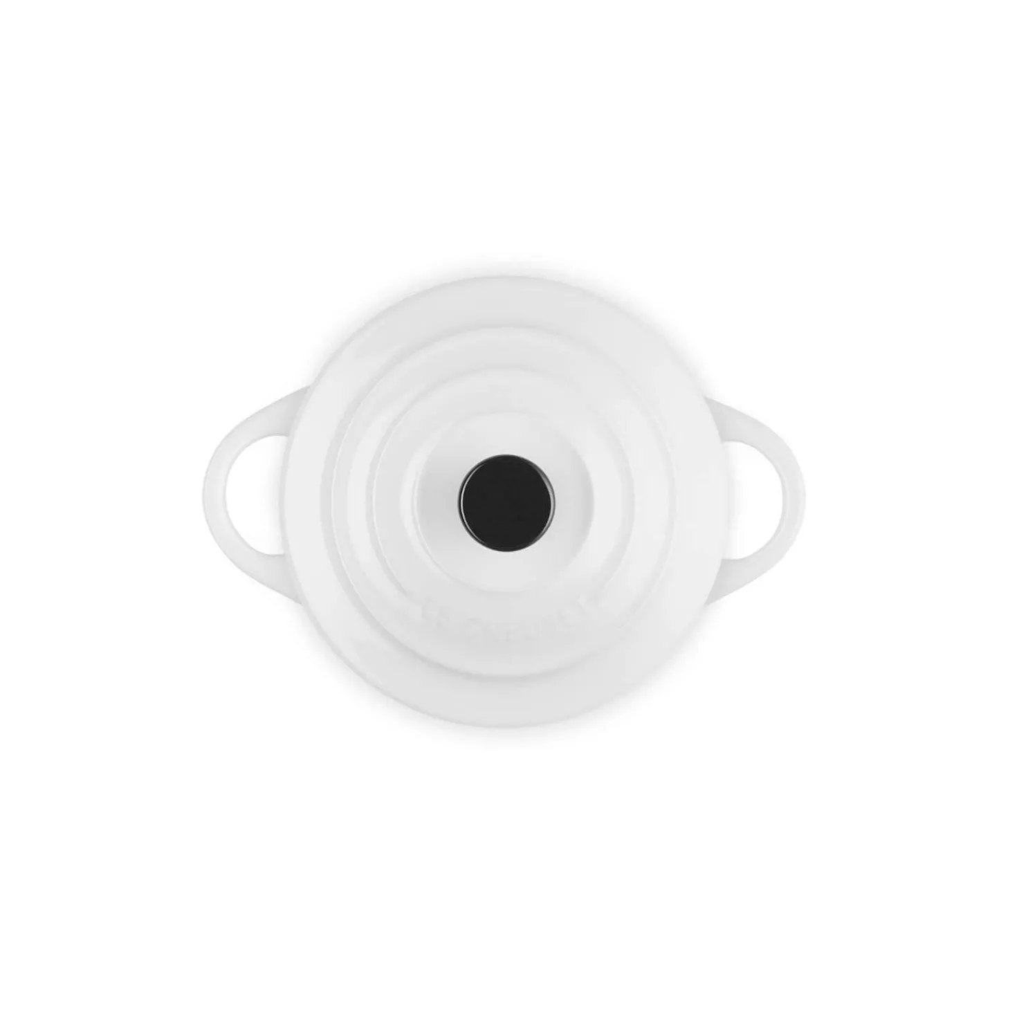 Le Creuset Stoneware Petite Round Casserole - White