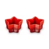 Le Creuset Stoneware Set of 2 Star Ramekins - Cerise