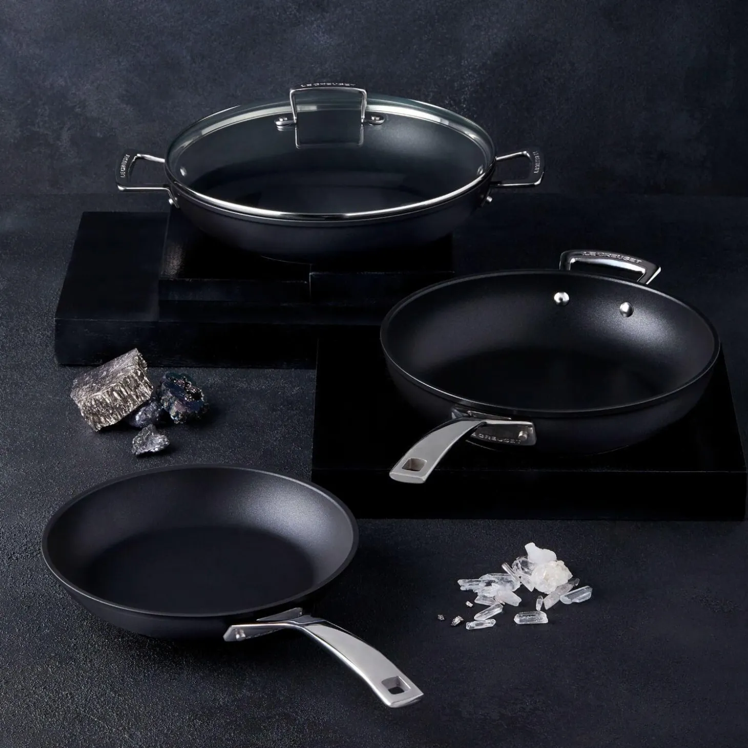 Le Creuset Toughened Non-Stick Deep Frying Pan - 28cm