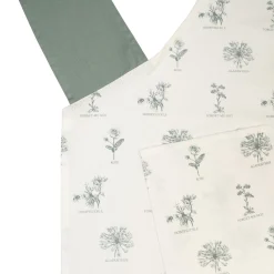 Mary Berry English Garden 100% Cotton Cross Back Apron - Flowers