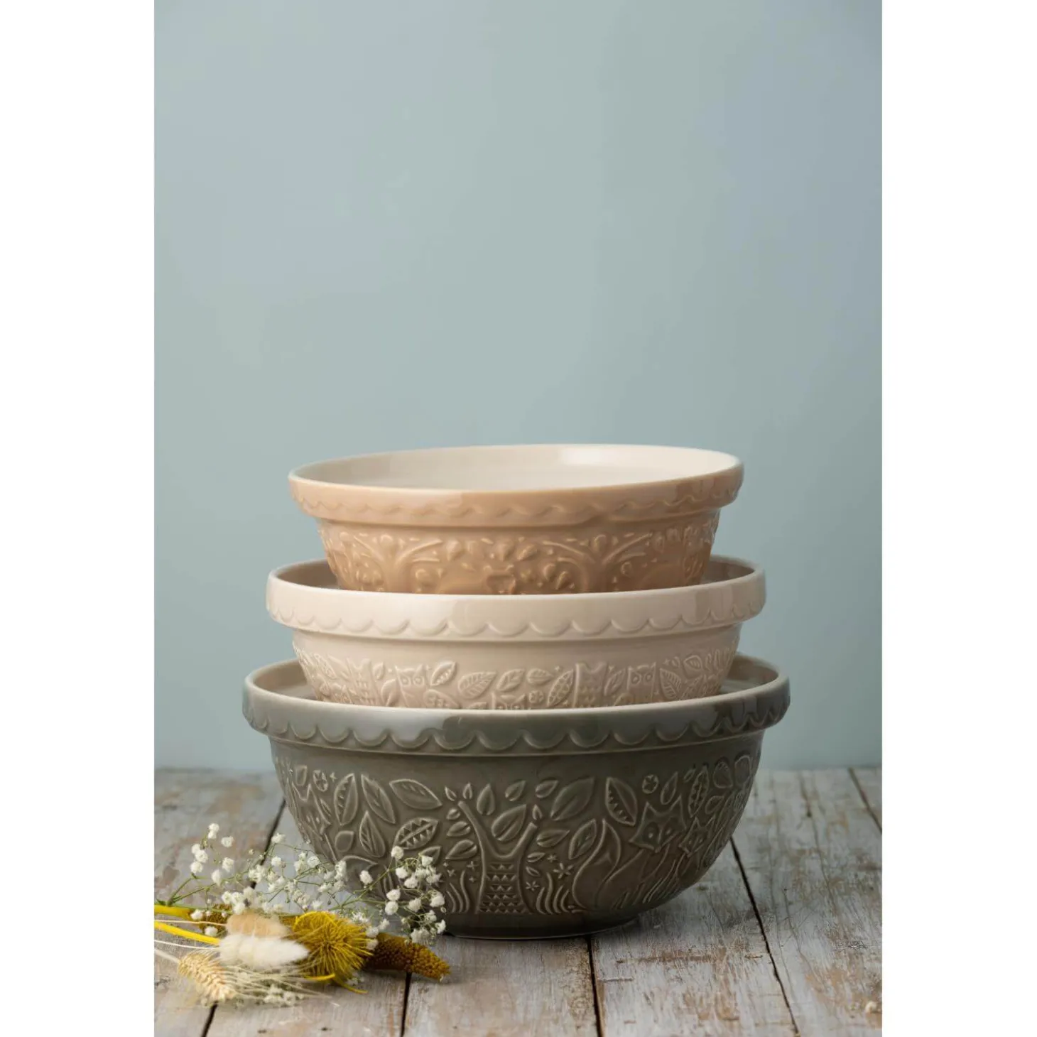 Mason Cash In The Forest Stoneware Pudding Basin - Owl