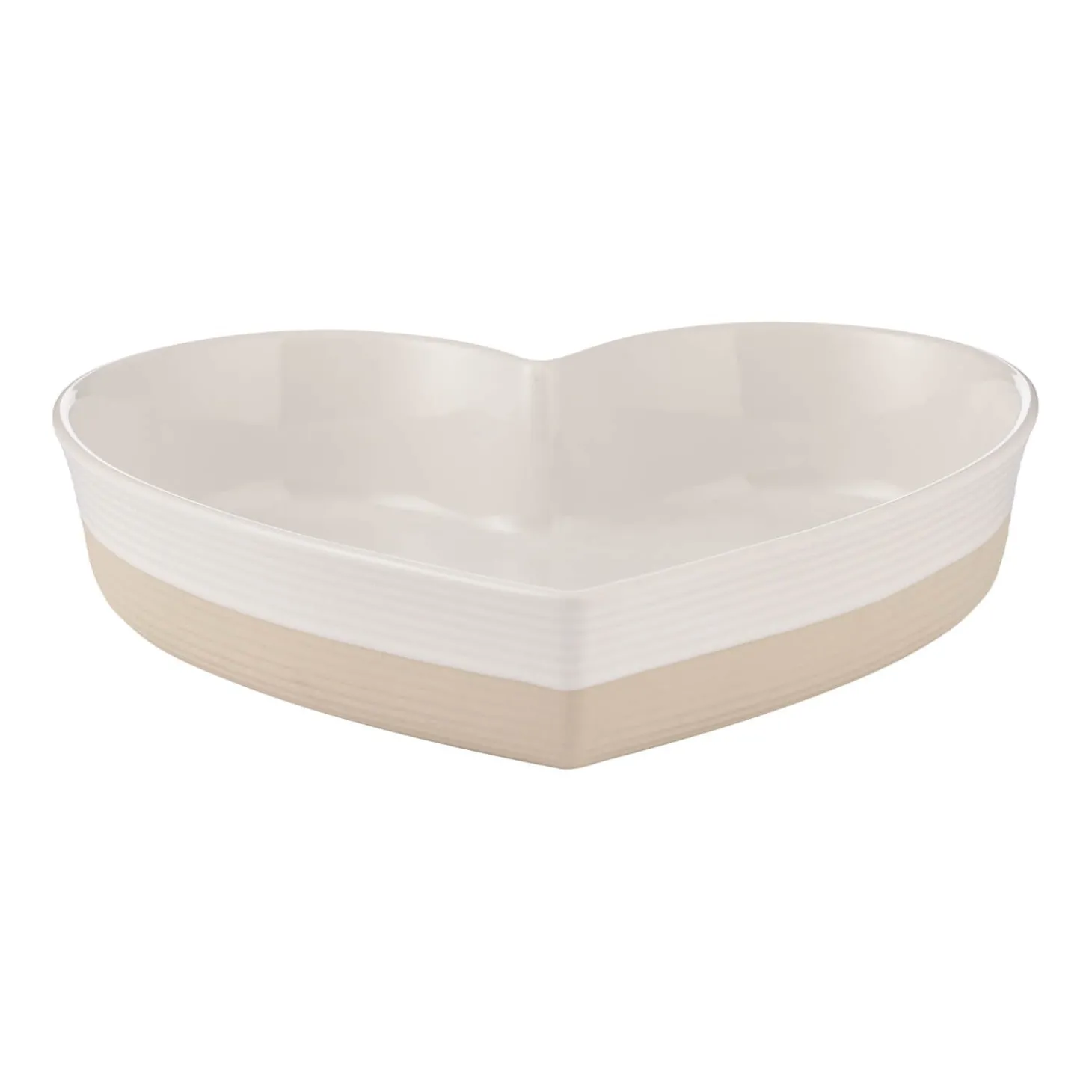 Mason Cash Stoneware Rustic Charm 28cm Heart Baker