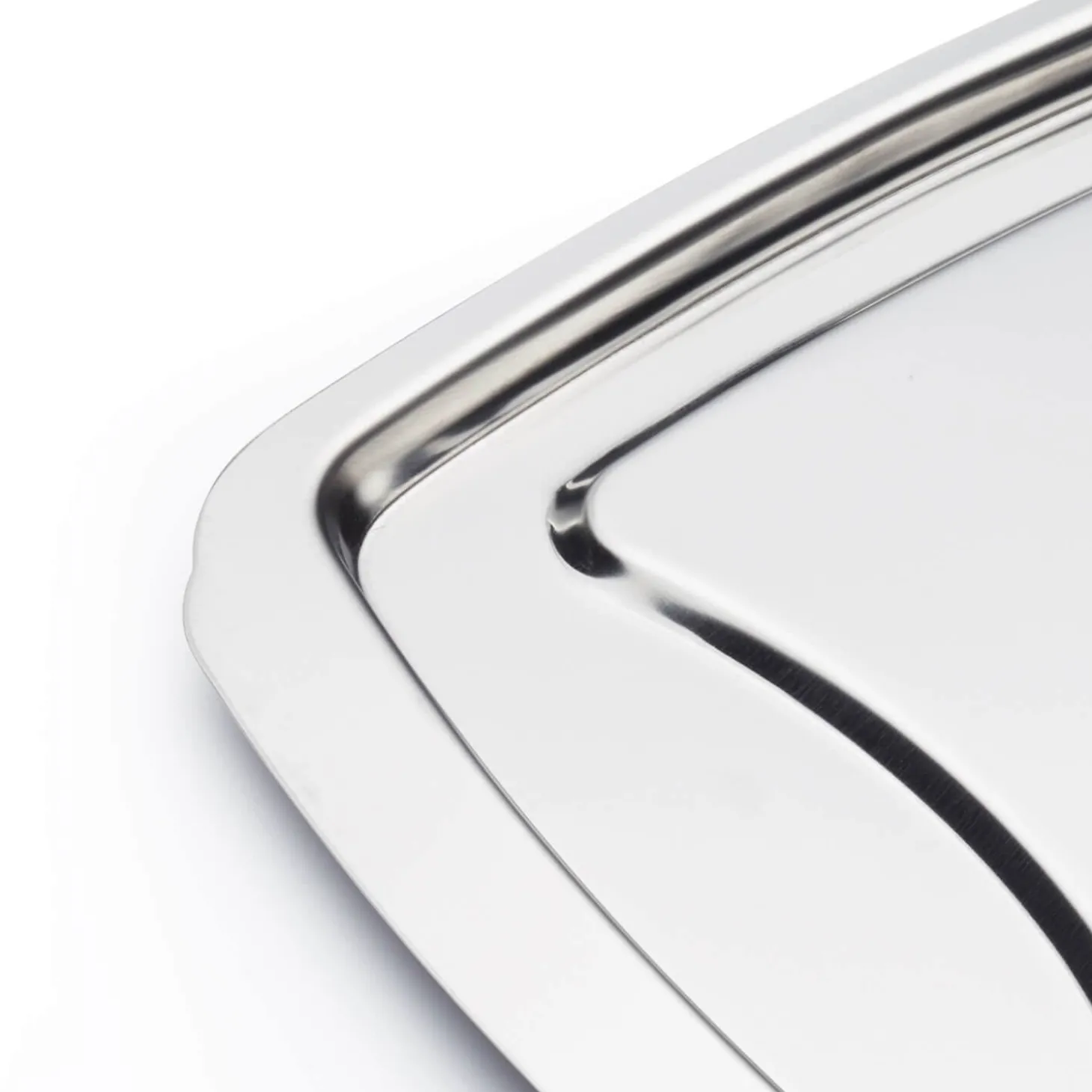 MasterClass Stainless Steel Spiked Carving Tray