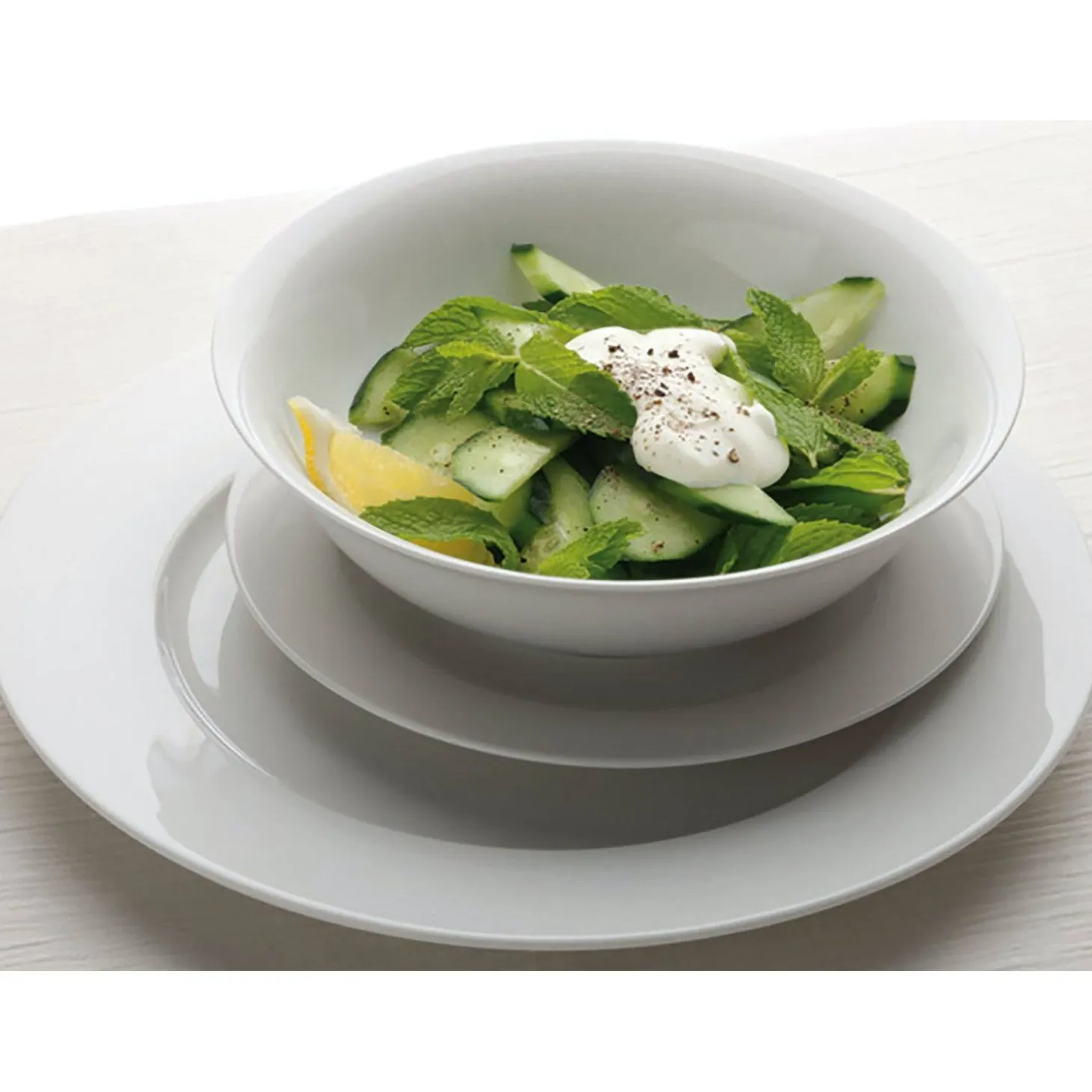 Maxwell & Williams Cashmere Resort Bone China Coupe Dinner Set - 12-Piece