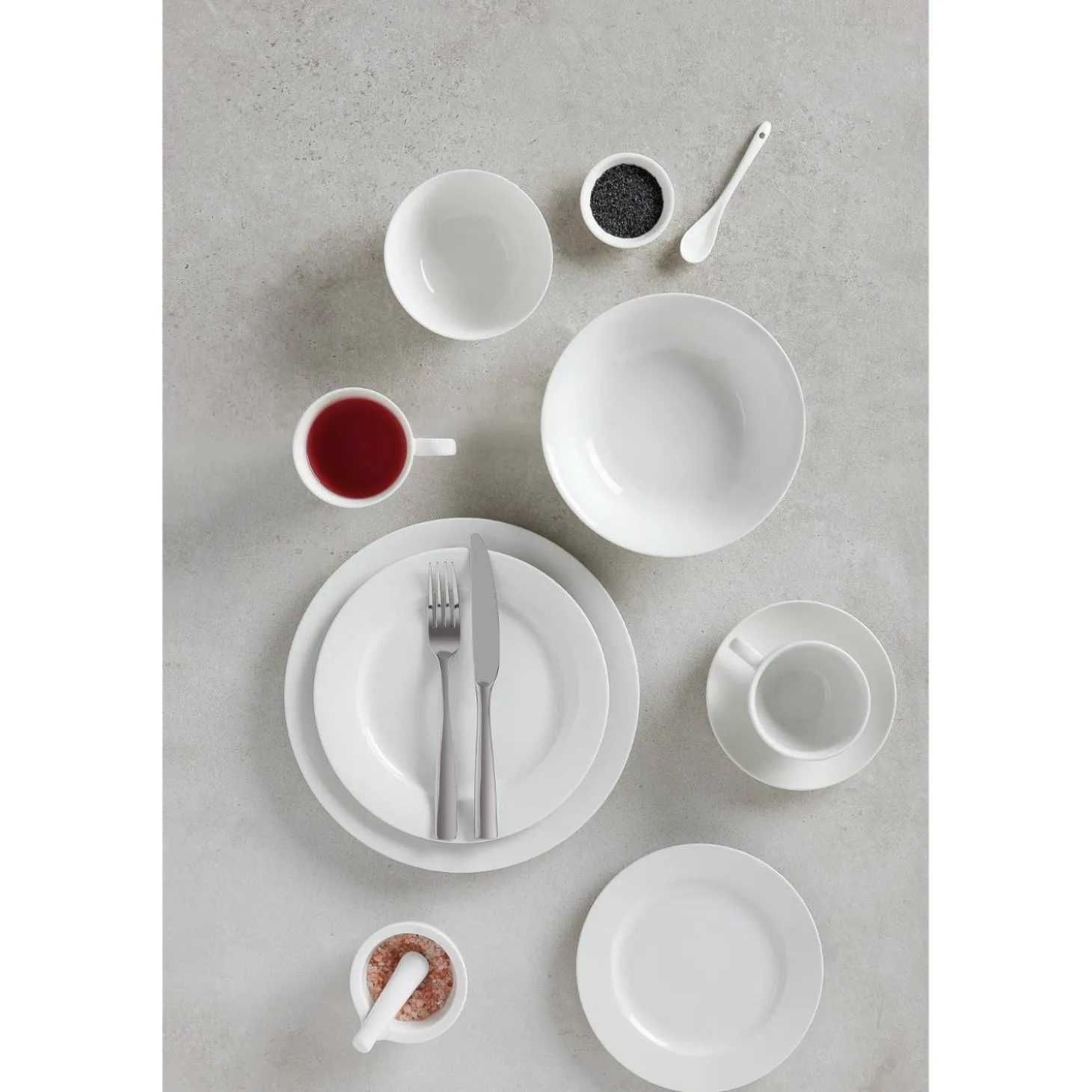 Maxwell & Williams White Basics 23cm Rim Soup Bowl