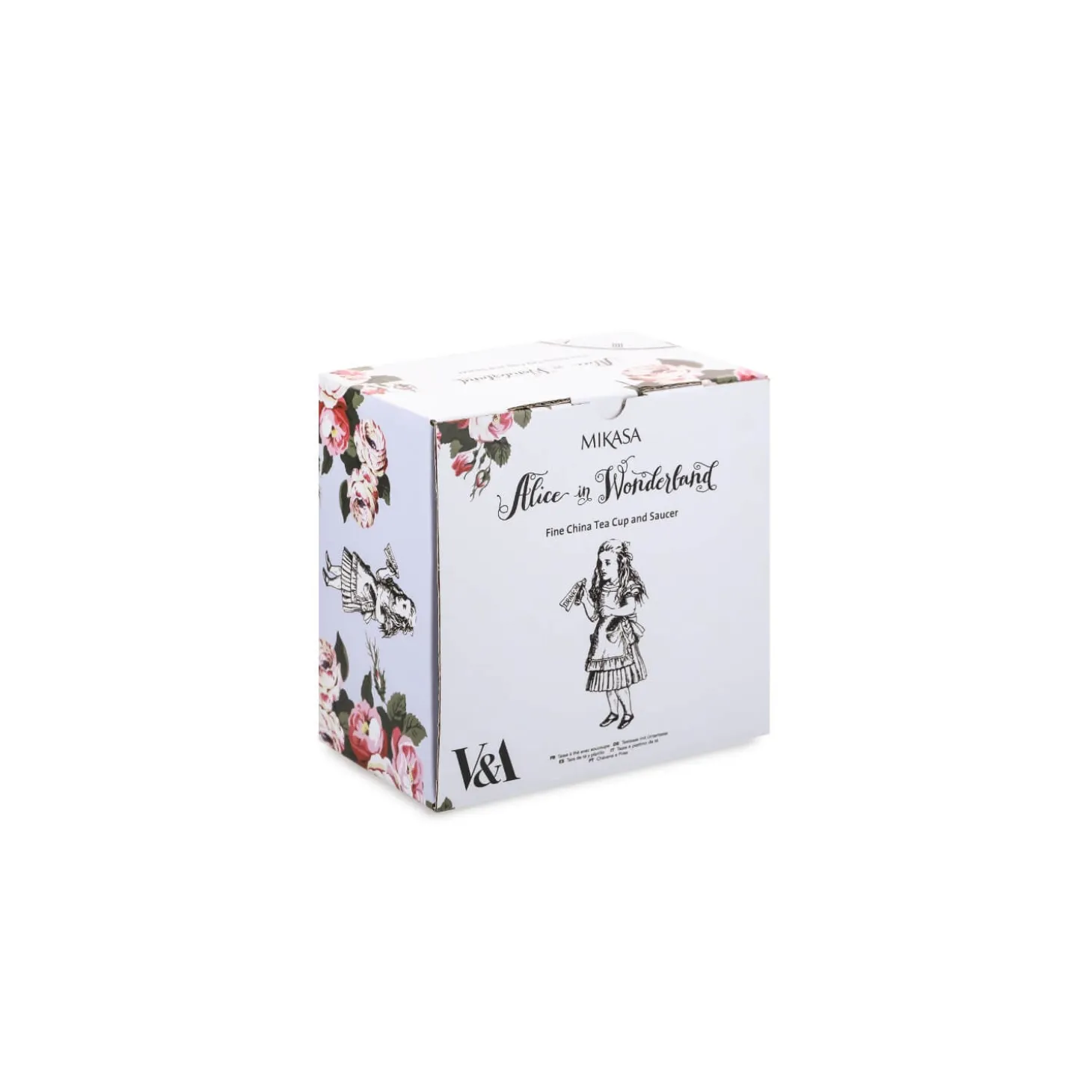 Mikasa V&A Alice In Wonderland Bone China Tea Cup & Saucer Set