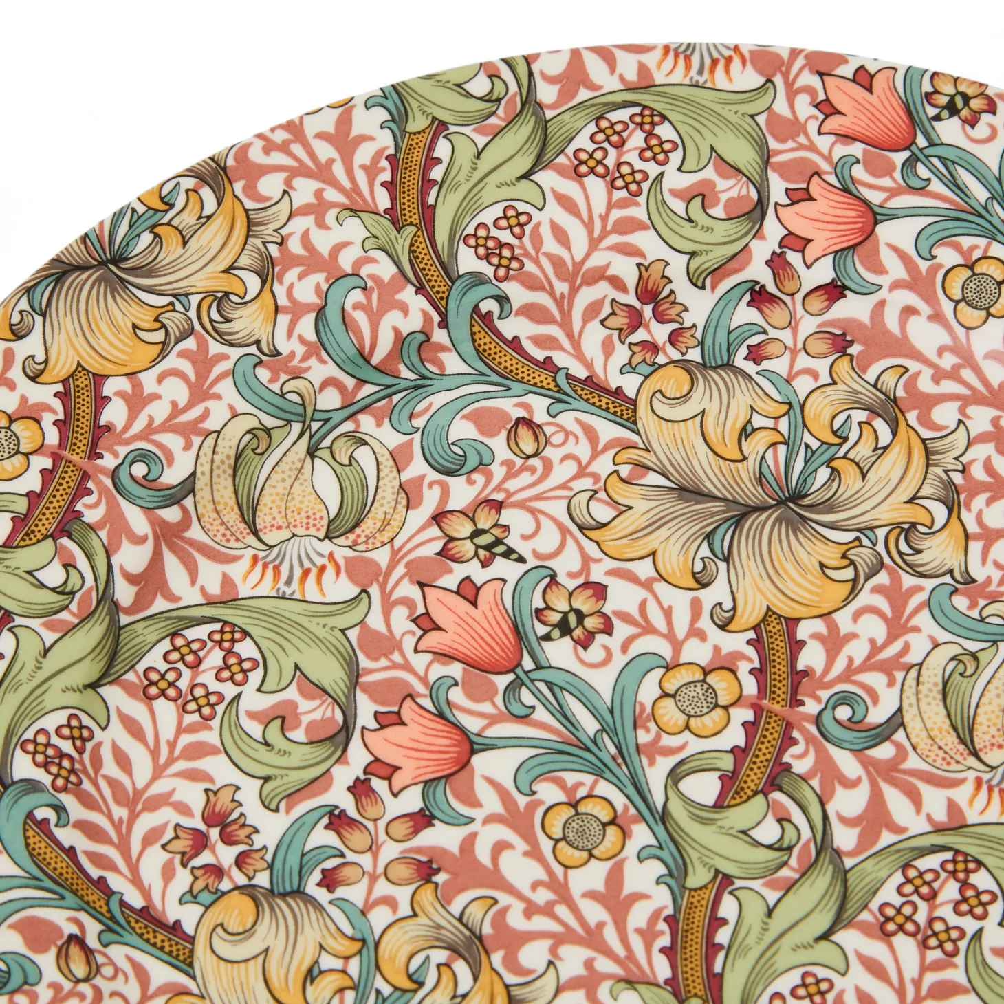 Morris & Co Set Of Four 20cm Earthenware Plates