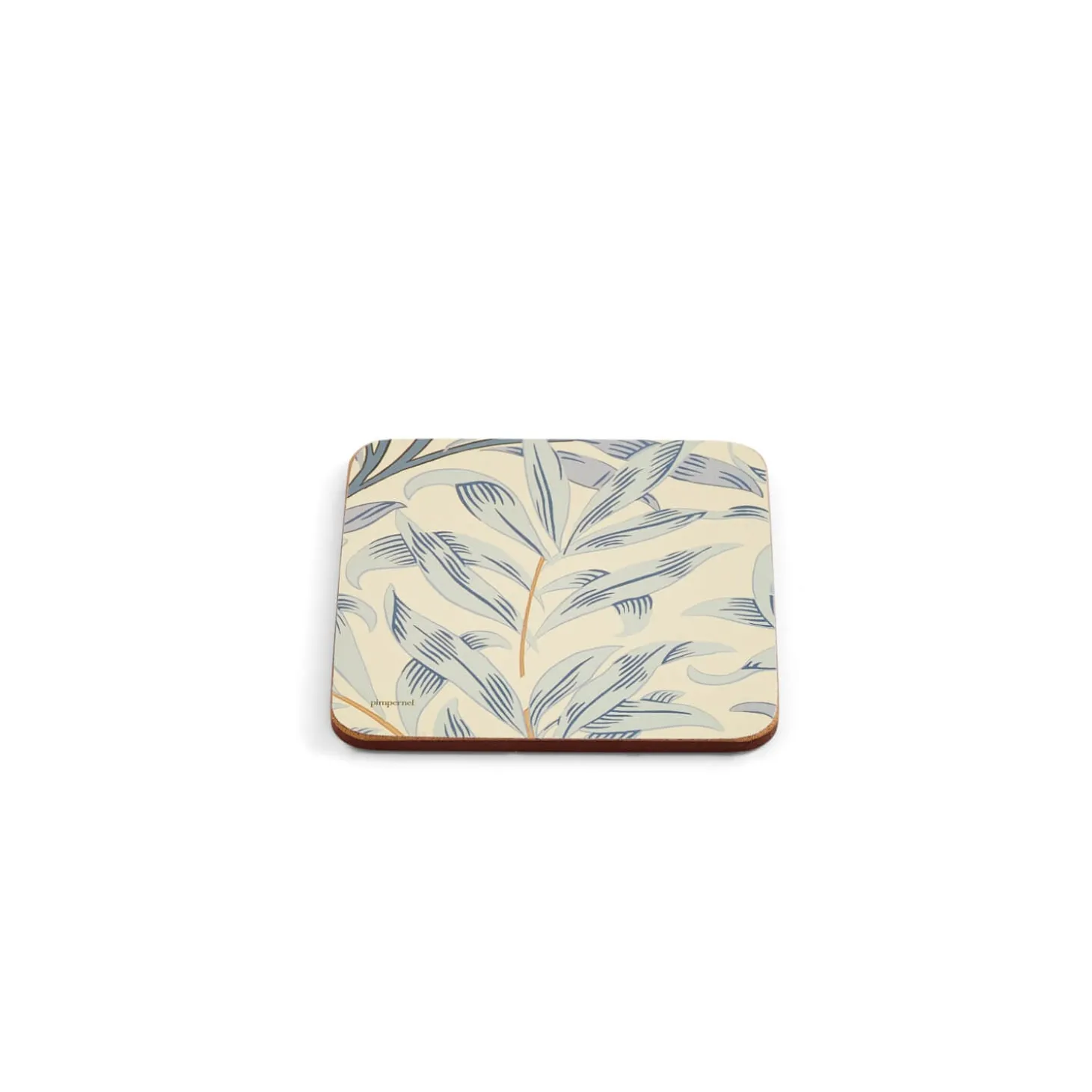 Morris & Co Willow Bough Set Of Six Coasters - Blue