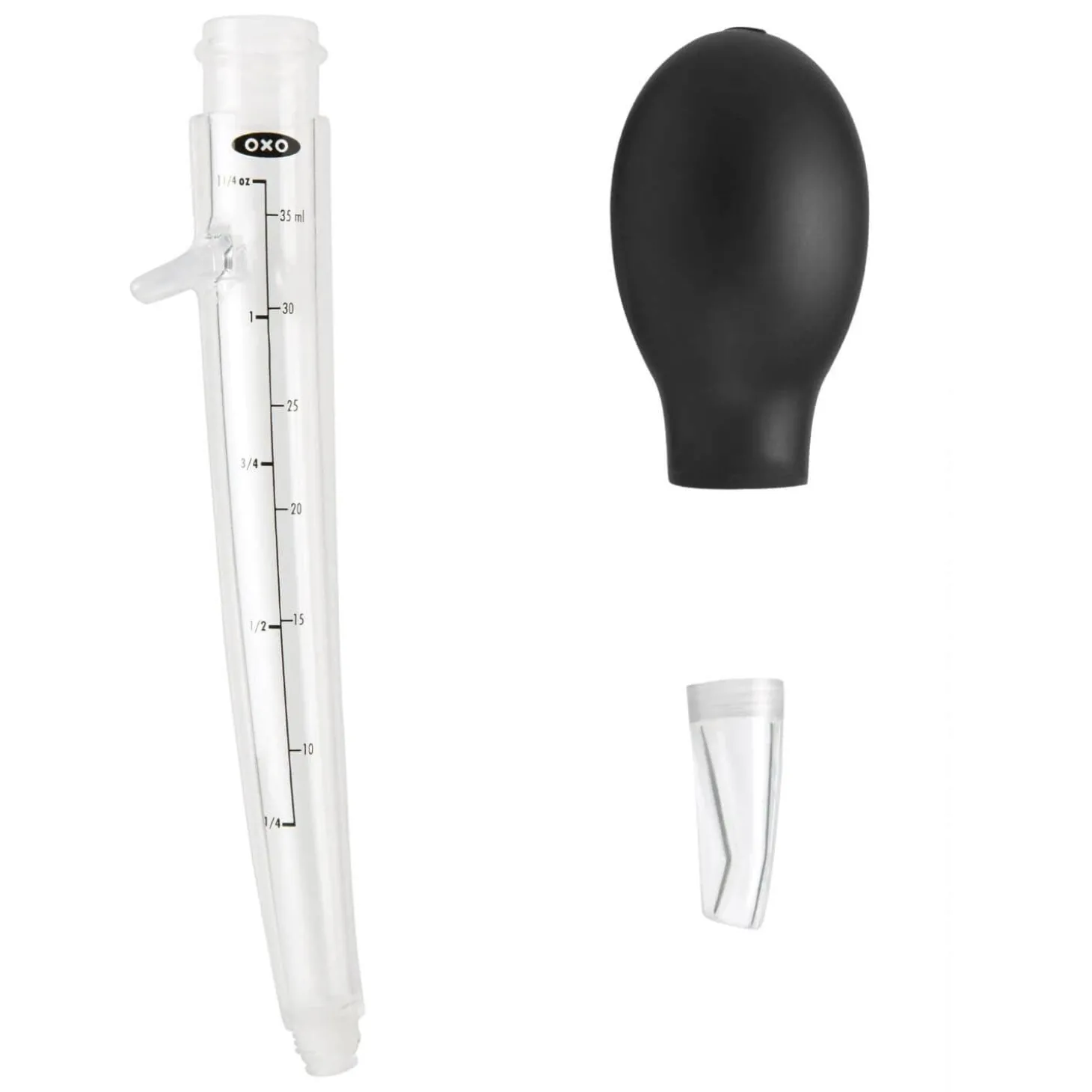 OXO Good Grips Angled Baster With Cleaning Brush