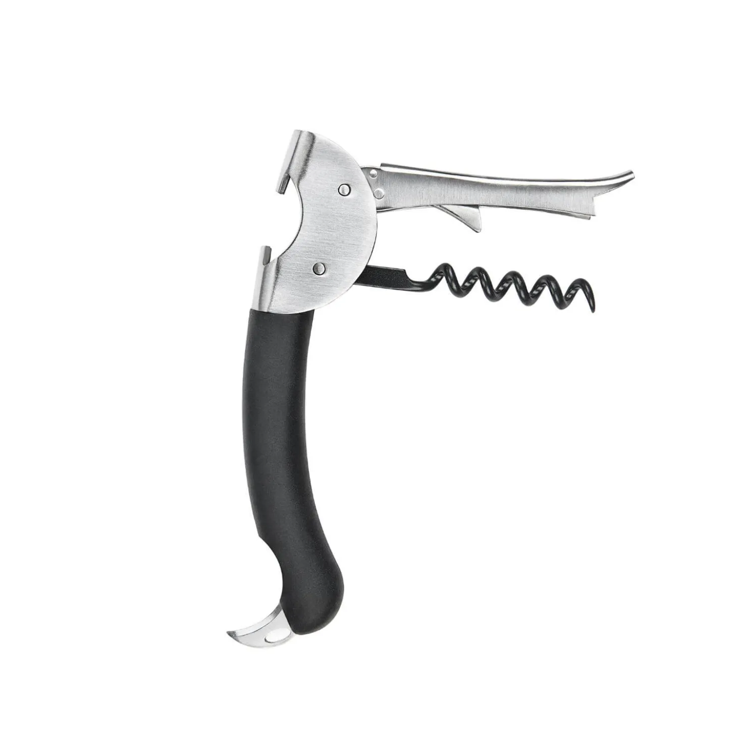 OXO Steel Double Lever Waiter's Corkscrew