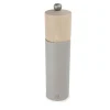 Peugeot Boreal 21cm Beech Salt Mill - Pebble Grey