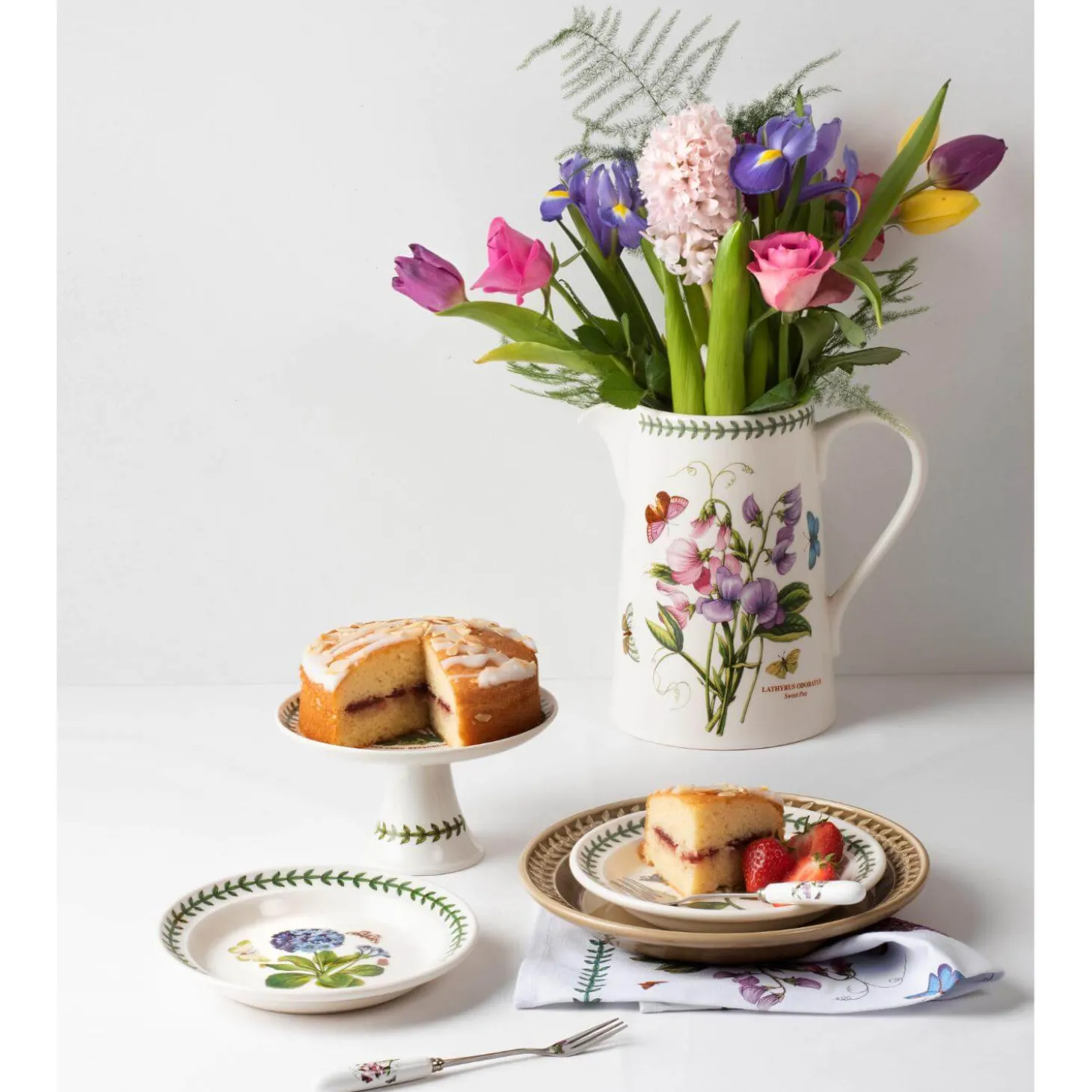 Portmeirion Botanic Garden Round Coasters - Set of 4