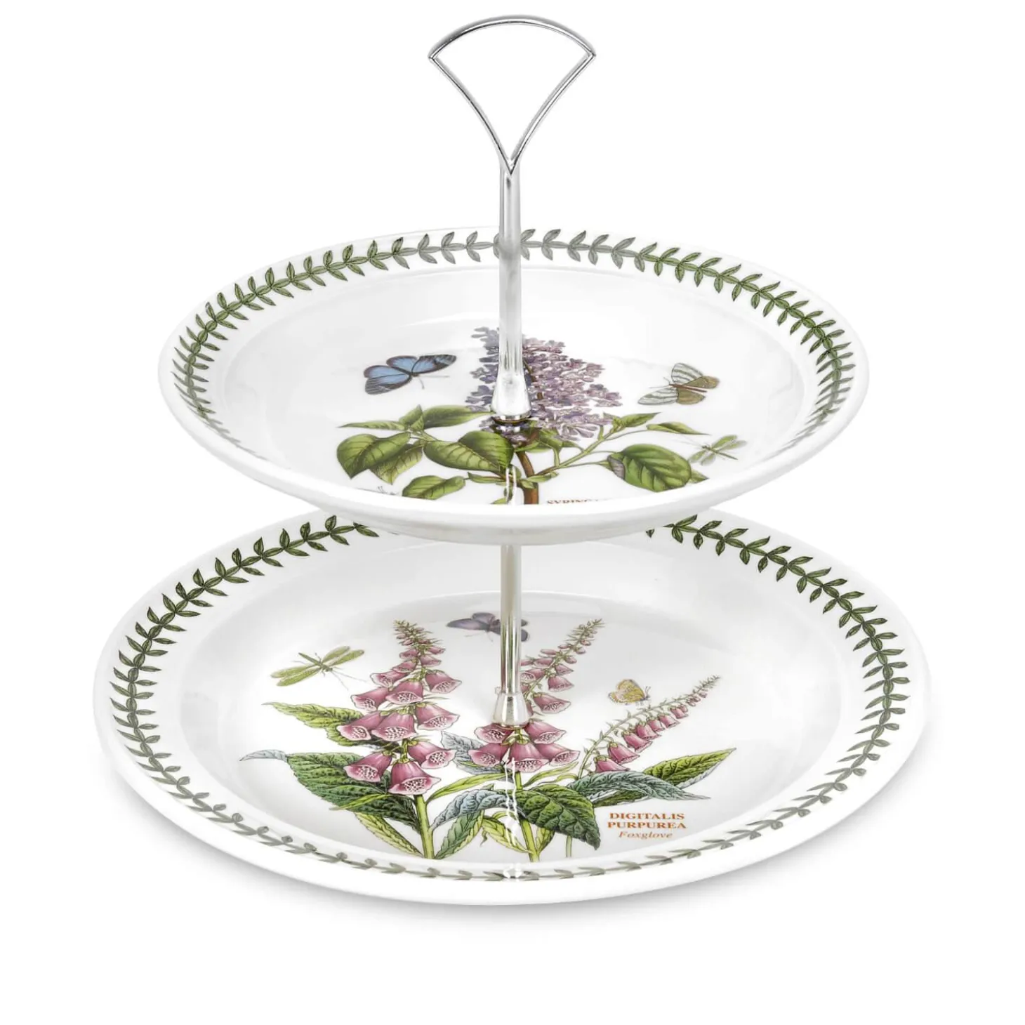 Portmeirion Botanic Garden 2 Tier Cake Stand