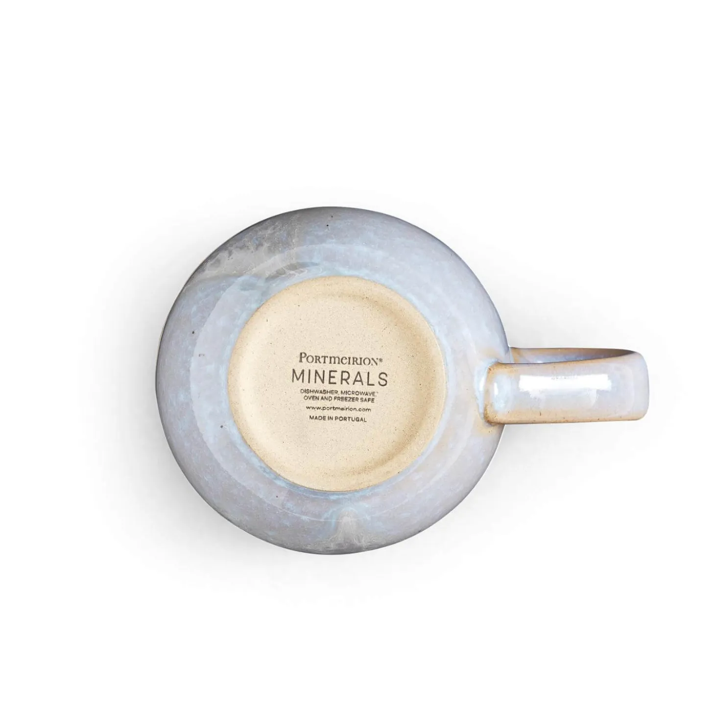Portmeirion Minerals Stoneware 300ml Mug - Aquamarine