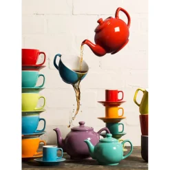 Price & Kensington Stoneware 6 Cup Teapot - Emerald