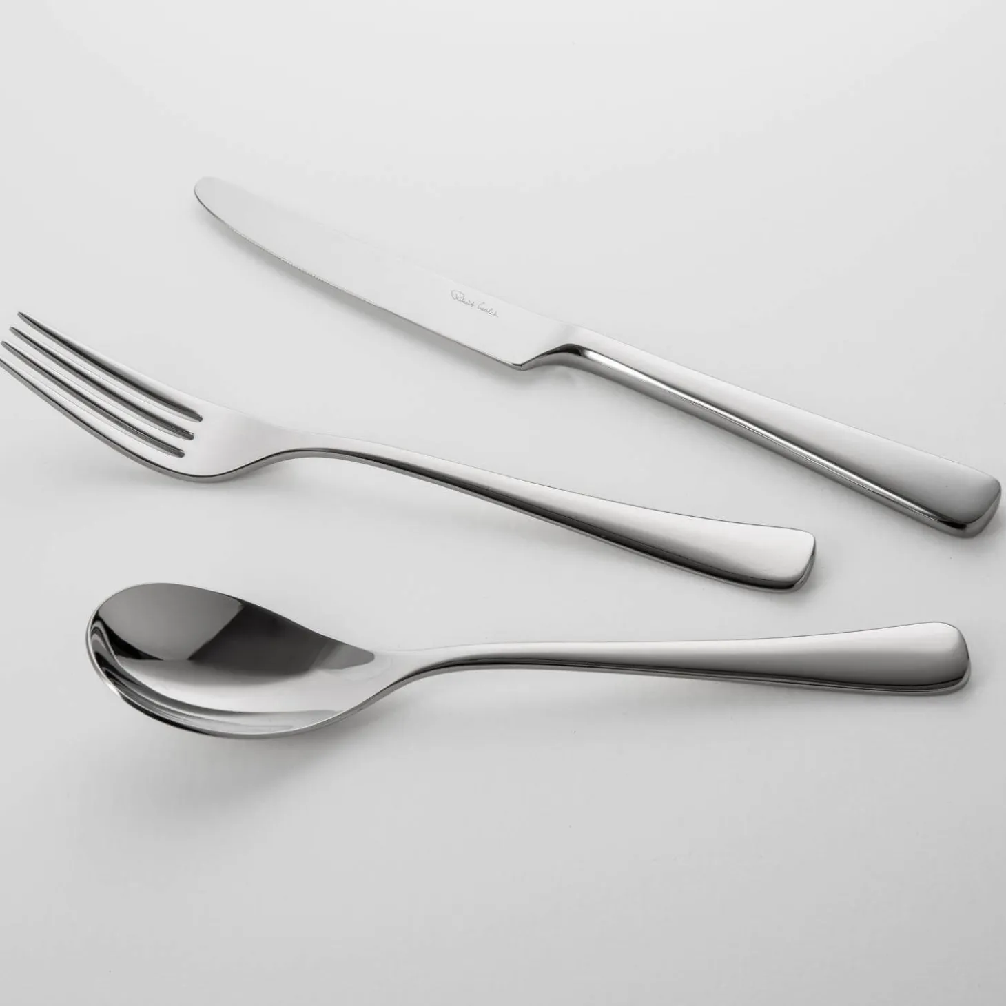 Robert Welch Malvern Bright Stainless Steel Cutlery Set - 56 Piece