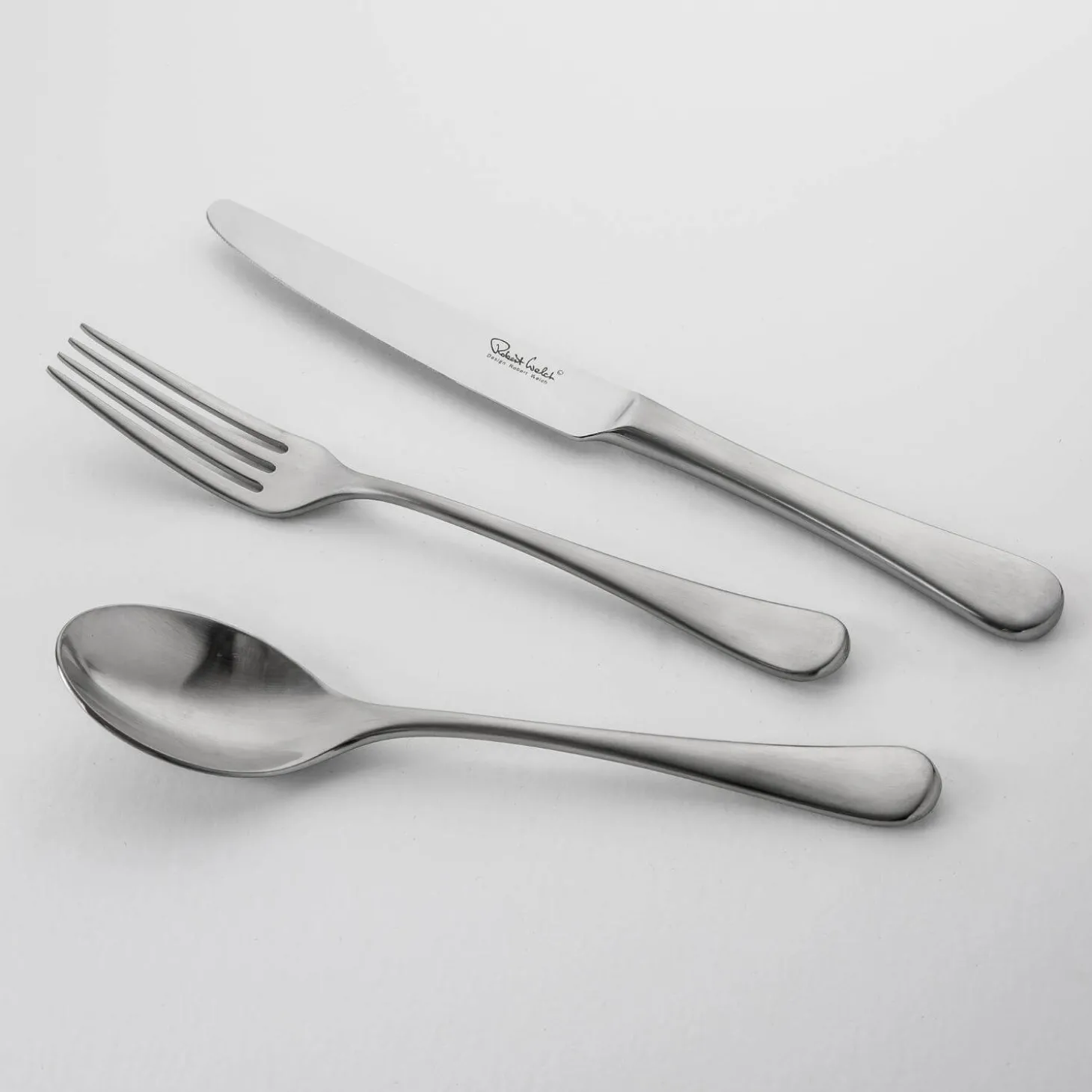 Robert Welch Radford Satin Stainless Steel Dessert Spoon