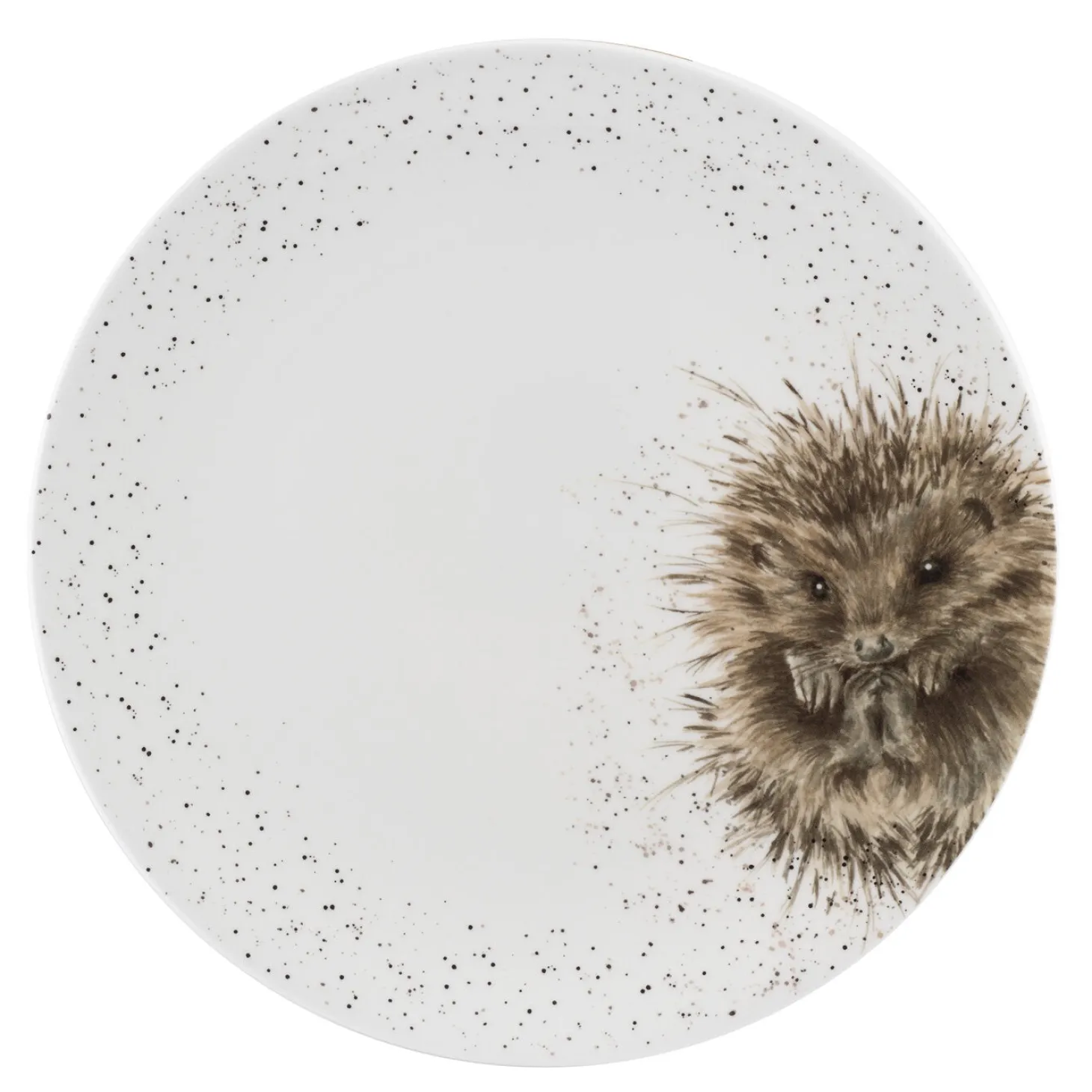 Royal Worcester Wrendale Round Platter - Hedgehog