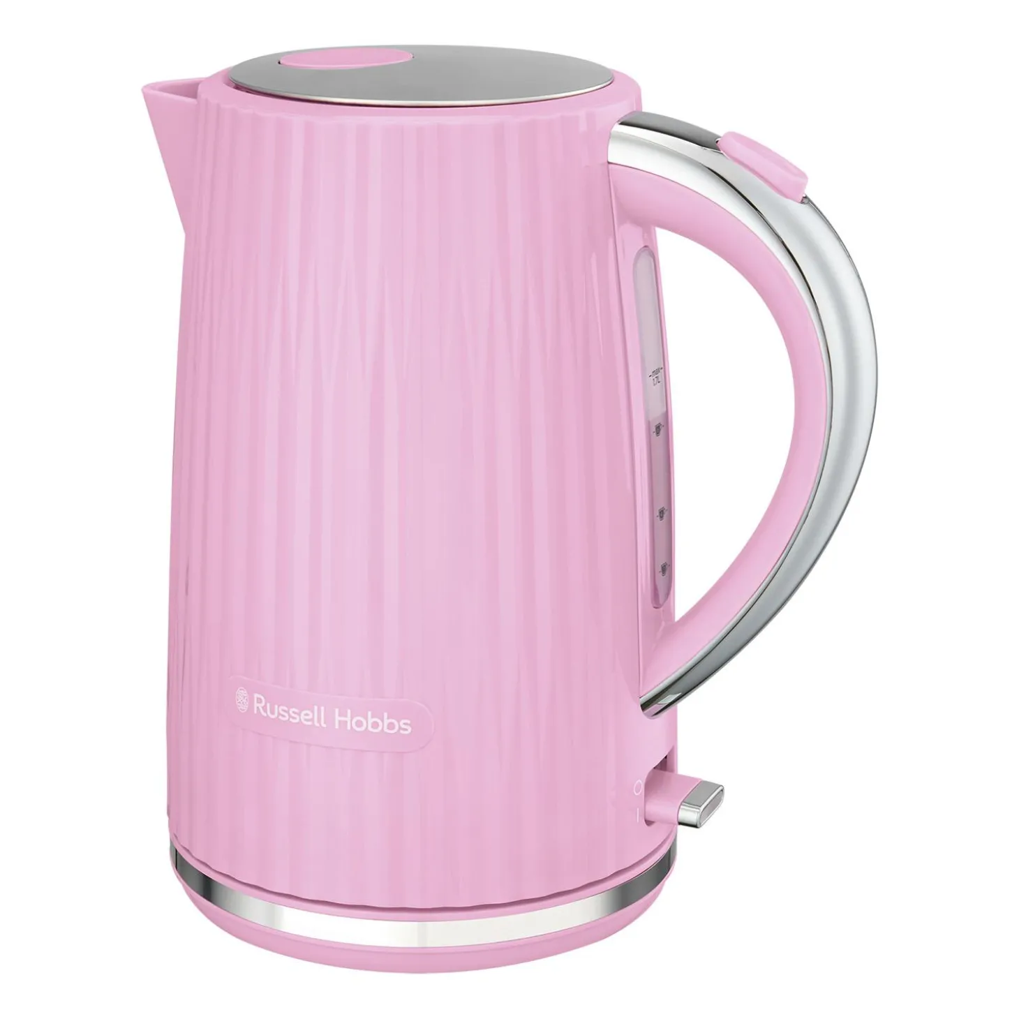 Russell Hobbs Eden 1.7 Litre Kettle & 2-Slice Toaster Set - Raspberry Pink