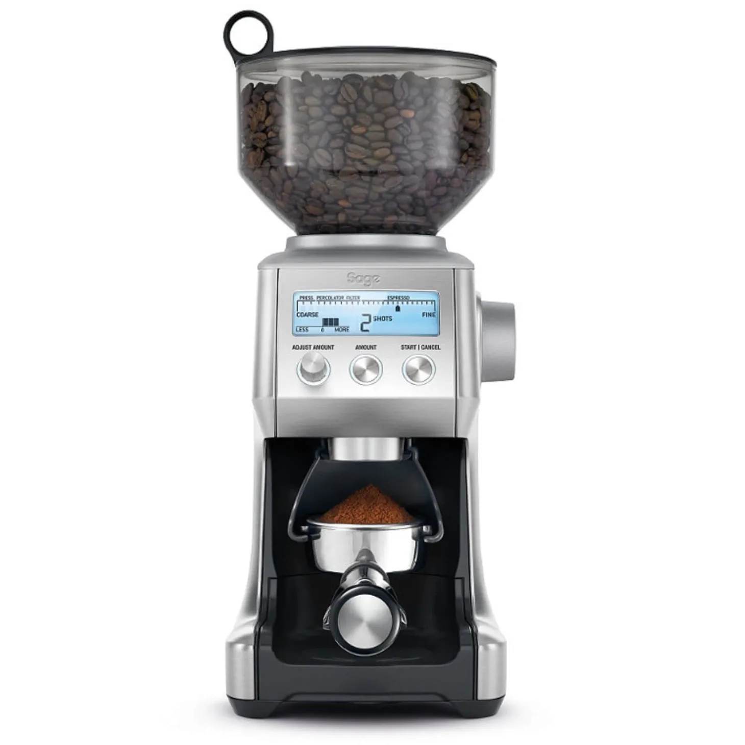 Sage Appliances BCG820BSS Smart Grinder Pro Coffee Grinder - Stainless Steel