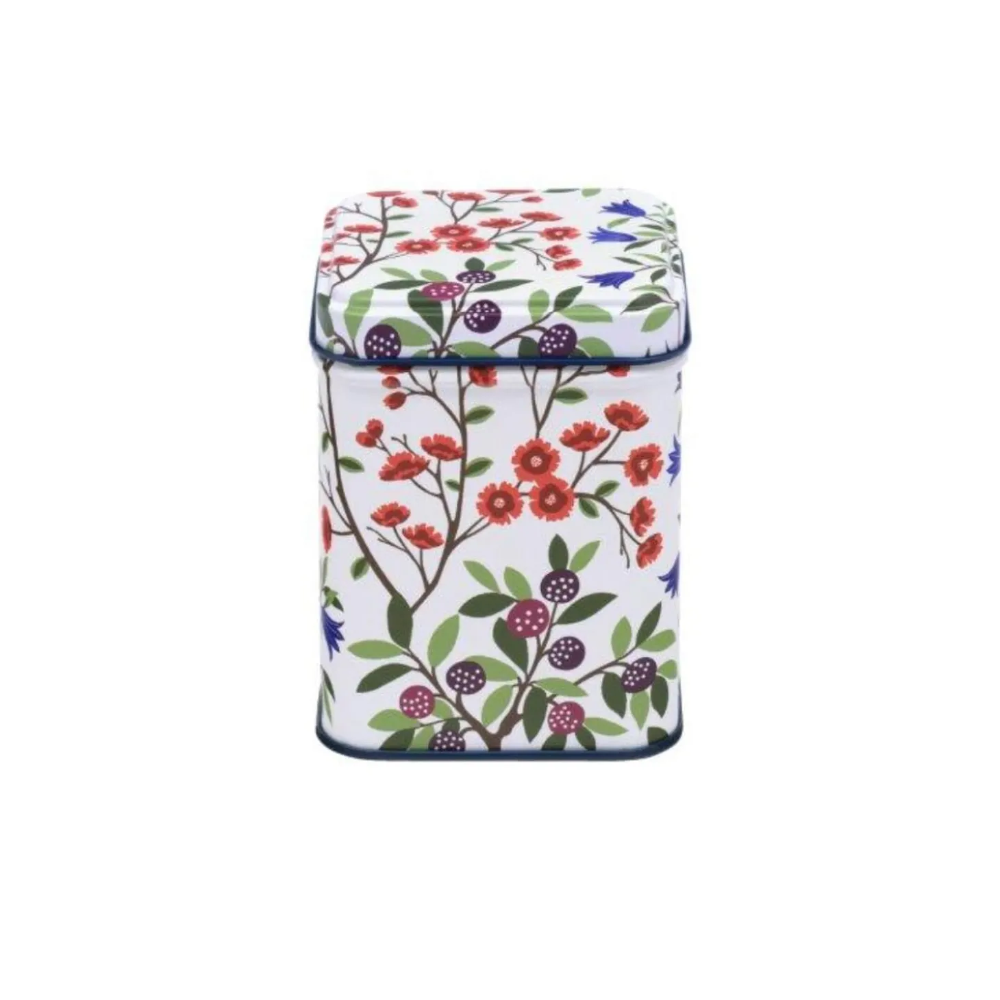 Sanderson Small Square Tin - Foraging