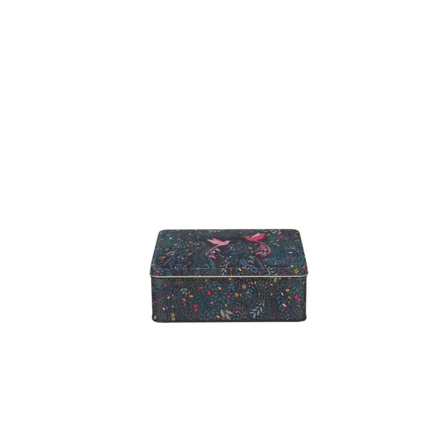 Sara Miller London Deep Rectangular Tin - Hummingbird Paradise